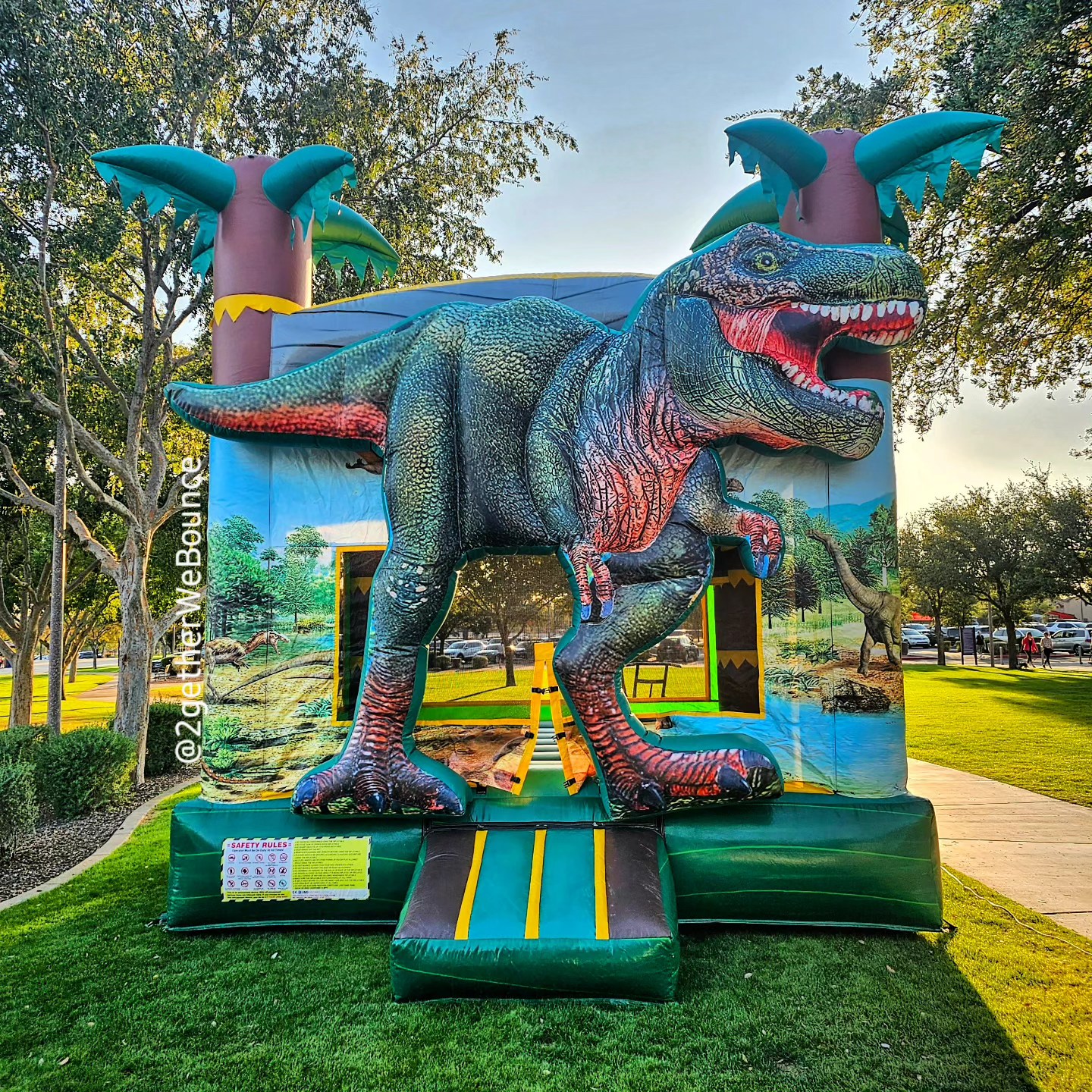 T-Rex Bounce House - Let’s Throw The Best Party 2gether! Waterslides ...