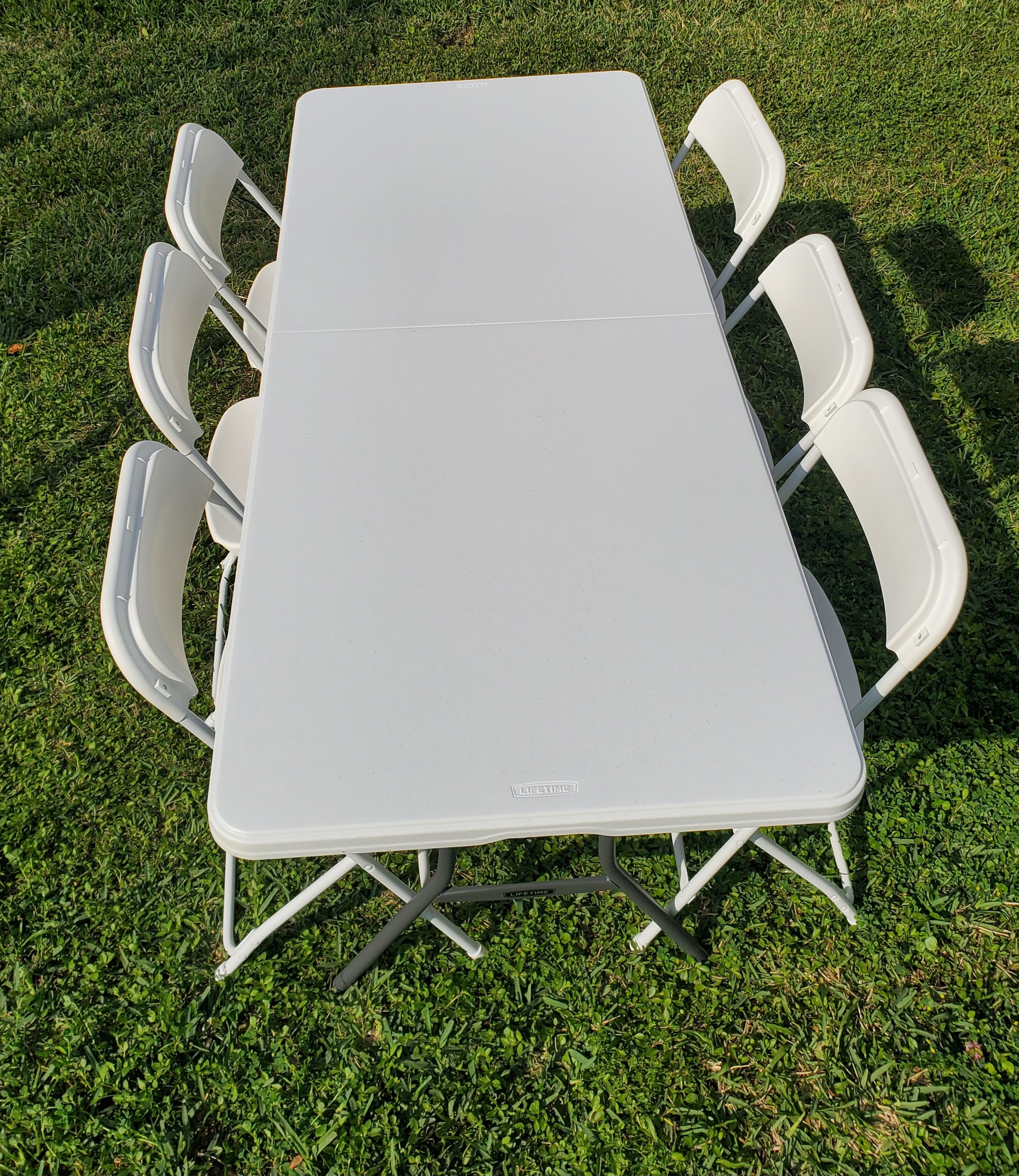 6 ft rectangle tables - Hire in Fl | Bouncing Frowns Upside Down