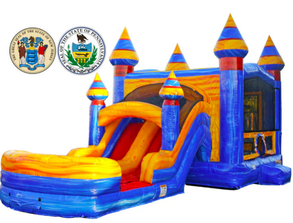Combo Bouncers - Hire in KY | Bounce 'N Round Inflatables