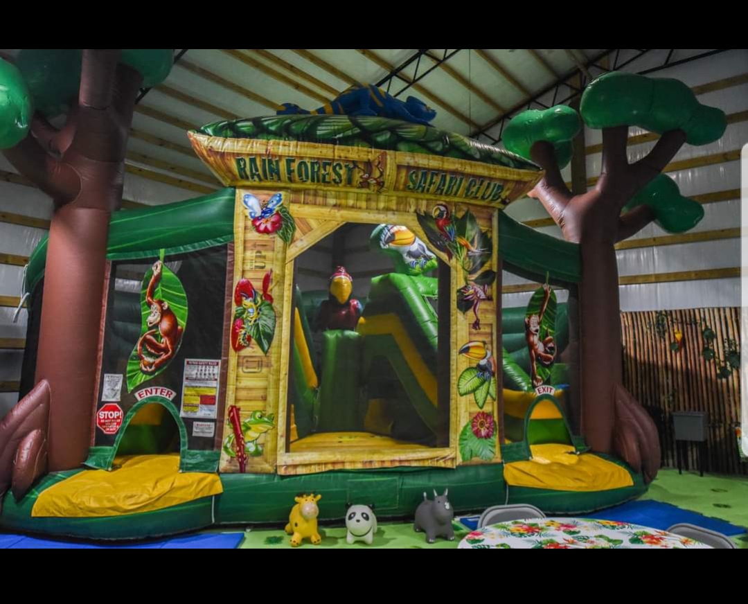Rainforest Adventure Party Room Best Hire service in AL Bouncers