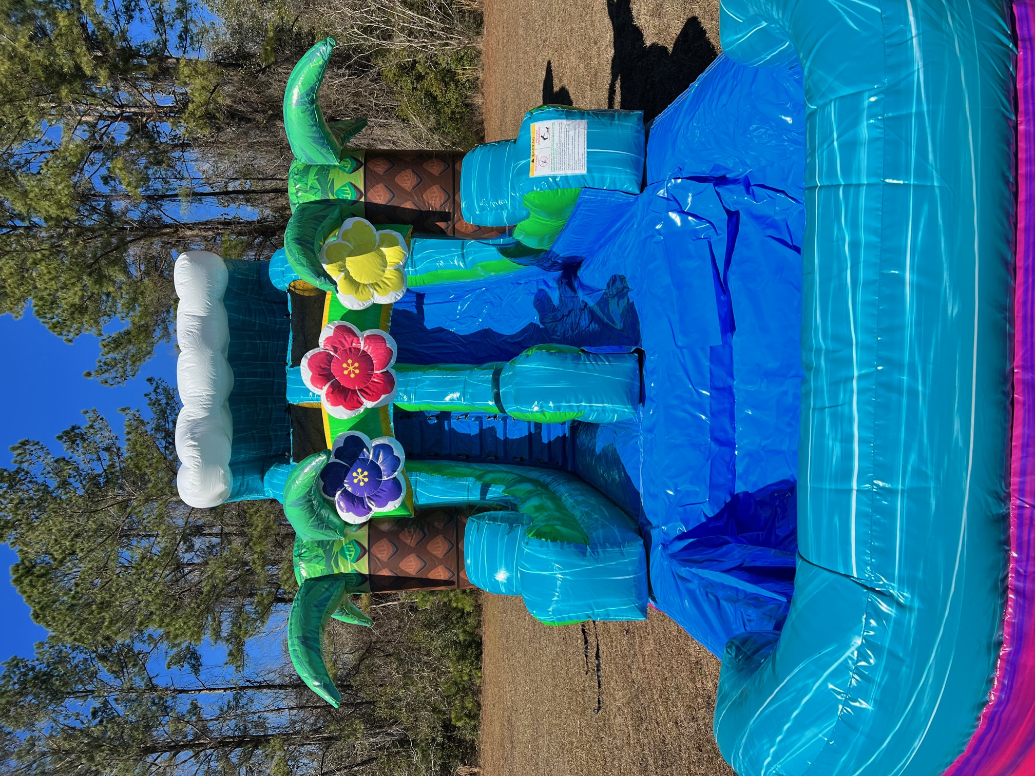 15ft Summer Luau Waterslide Best Rentals service in Jesup, Baxley