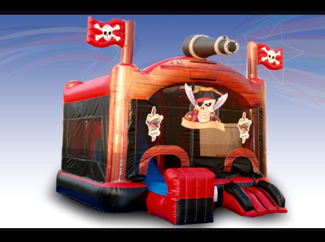 Piffates Inflatable Pirates Cove Combo Unit - Inflatable Hire in Arkansas | HAPPY JUMPERS ...