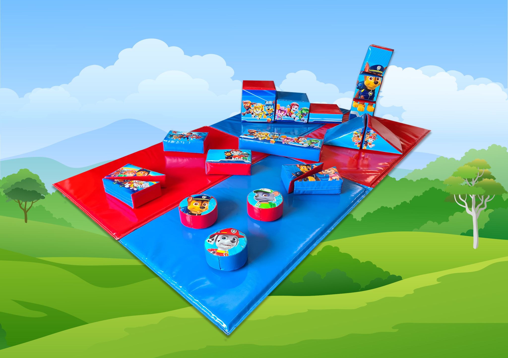 Paw Patrol Indoor Package Bouncy Castle Hire In Cleveland Wobbly paw-patrol-indoor-package-bouncy-castle-hire-in-cleveland-wobbly