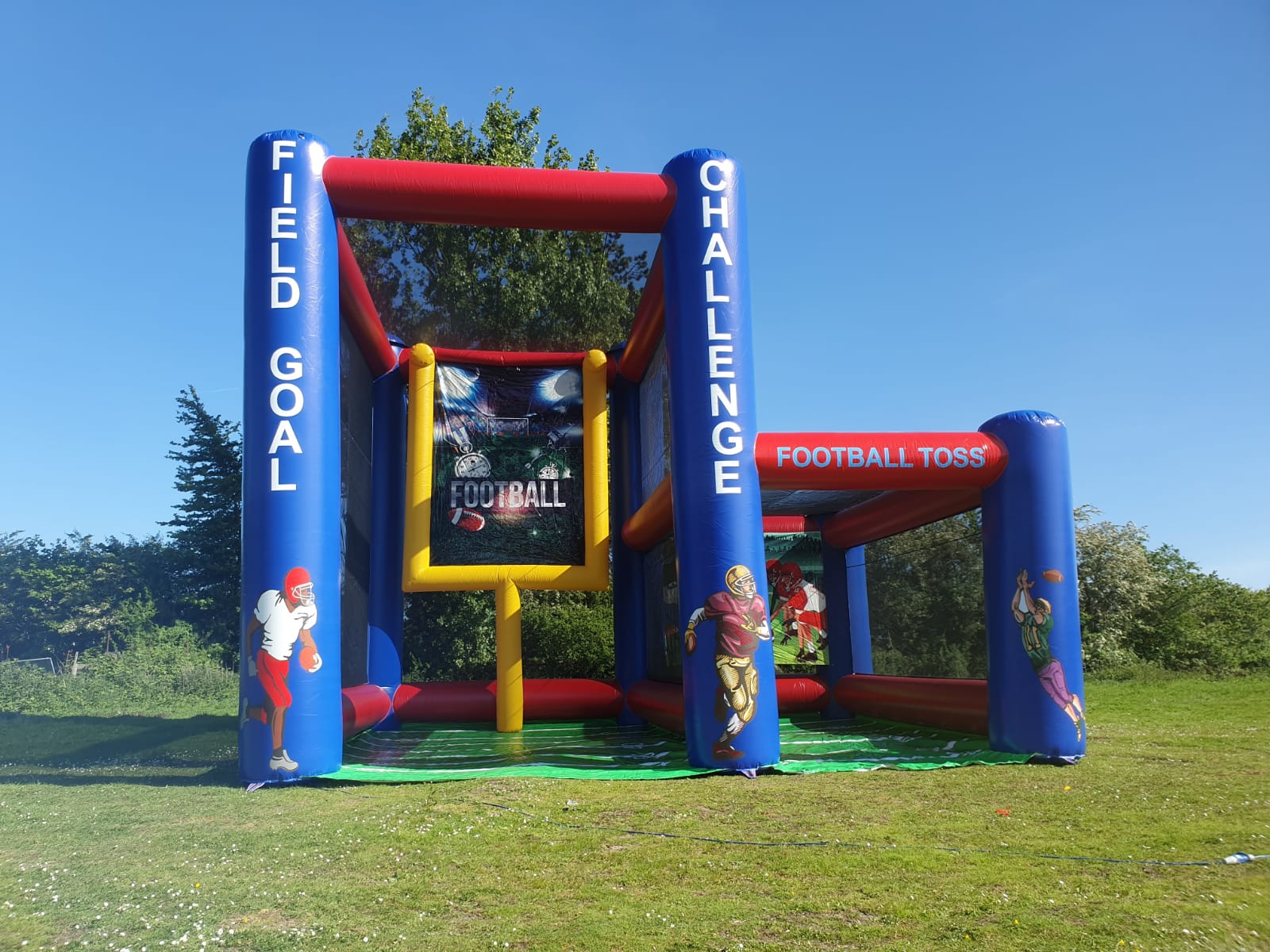 American Football Field Goal Challenge - Hire in UK