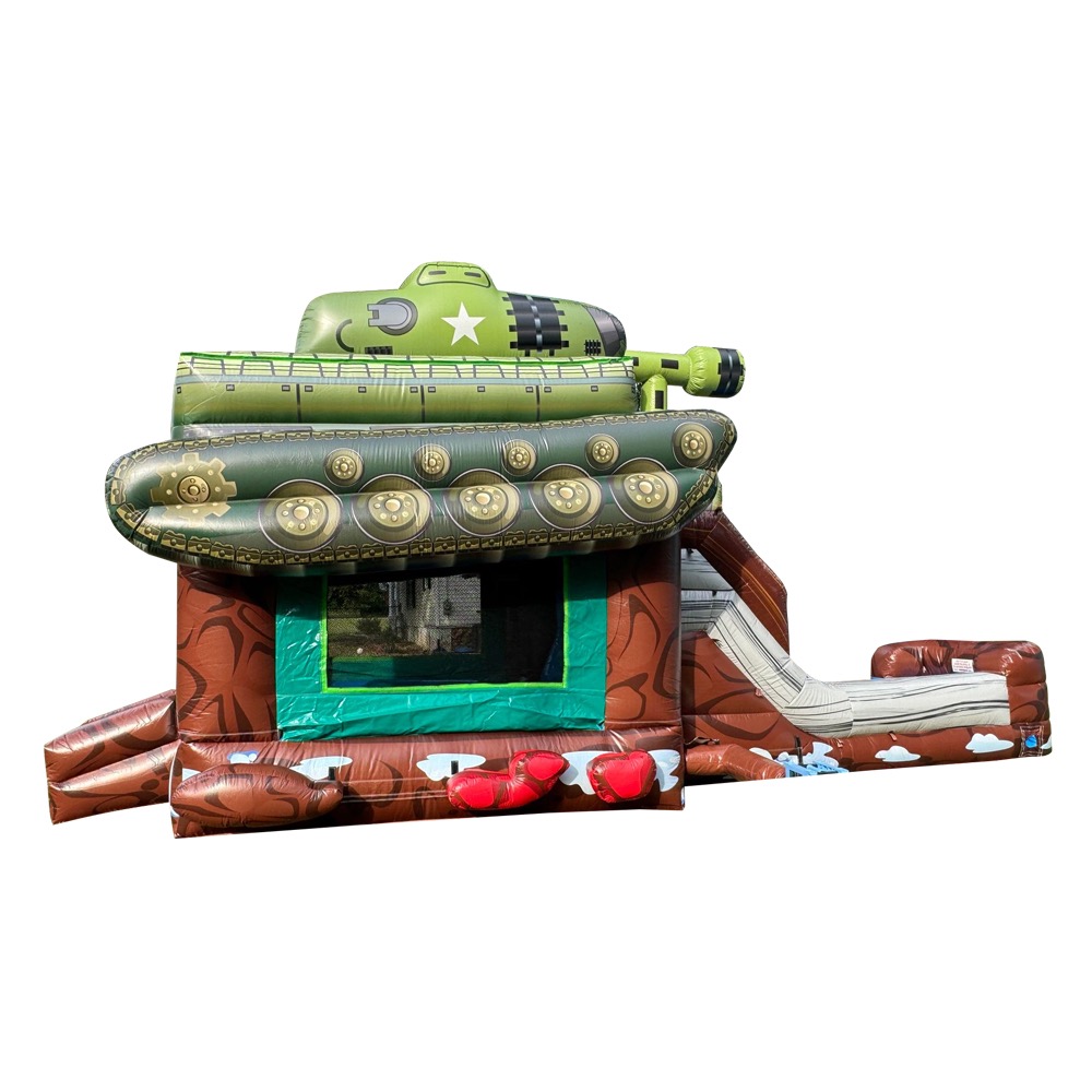 Premium Package 4 Combat Battlefield Inflatables, Compatible With