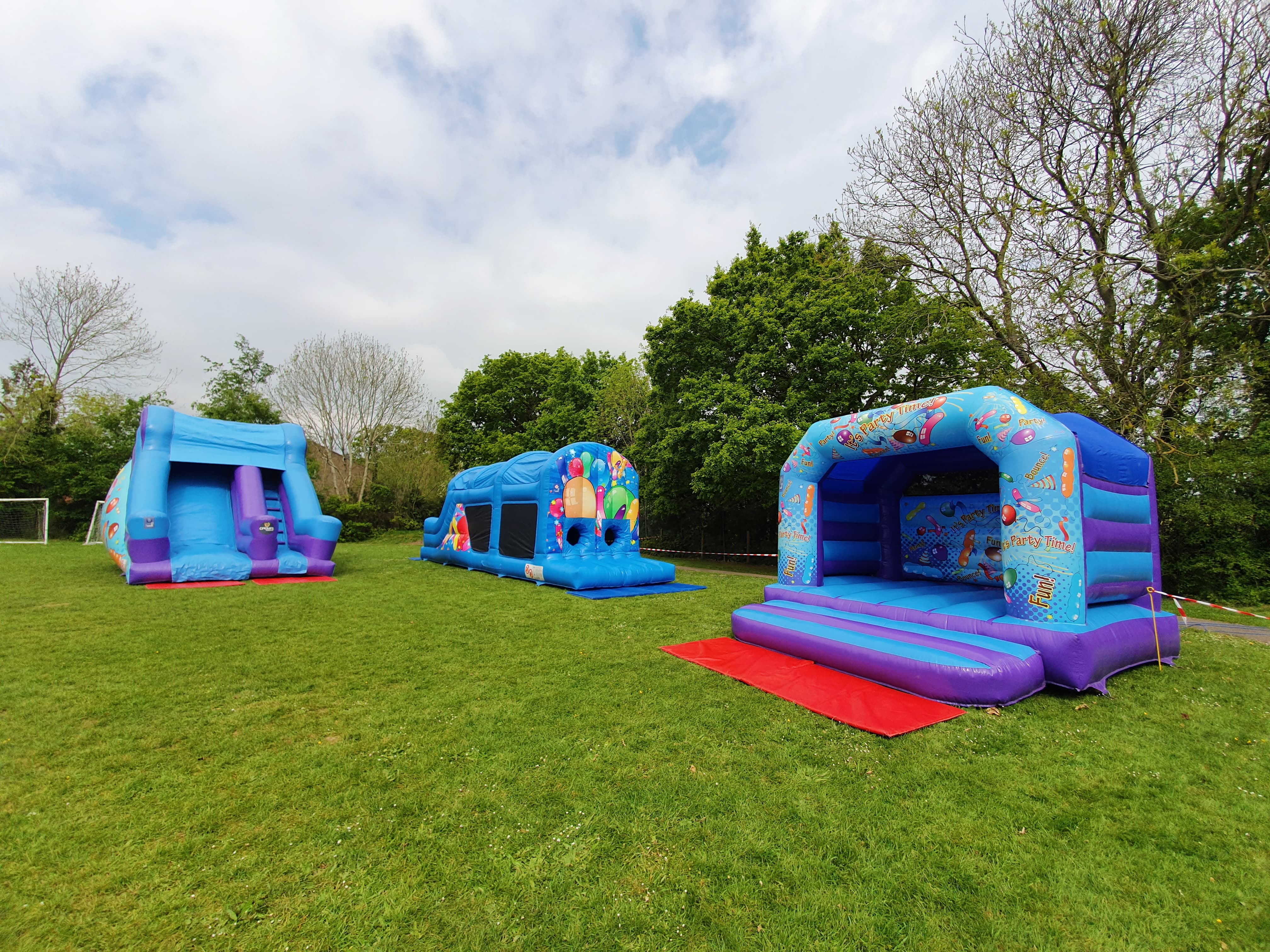 ally bally bouncy castle hire
