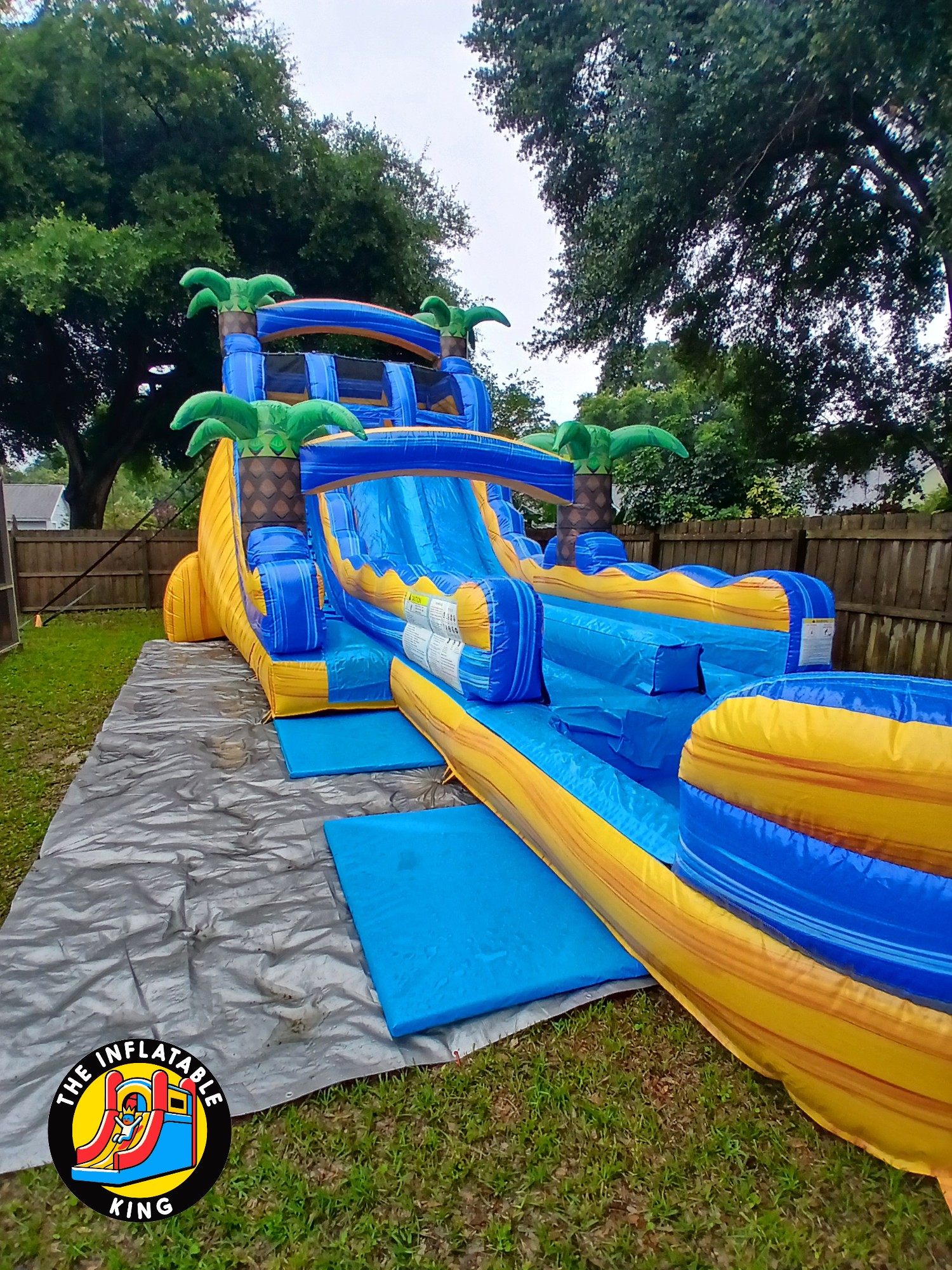 18′ Lava Falls Hybrid Water Slide - Hire in Lake, Sumter and Orange ...