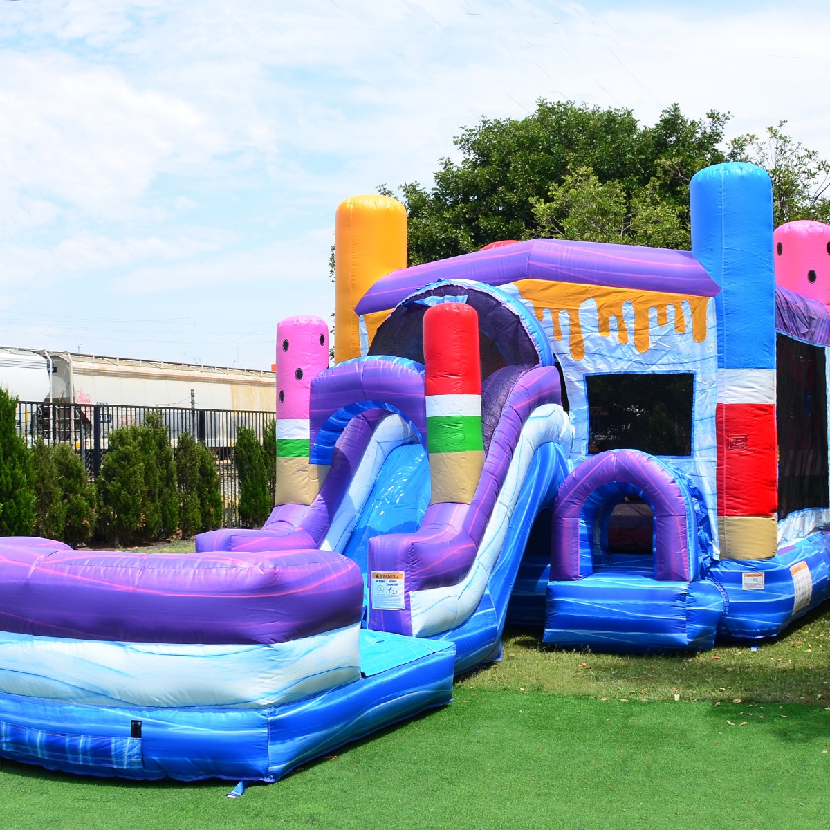 Ice Pop Bounce & Slide Bounce House Rentals in Danville