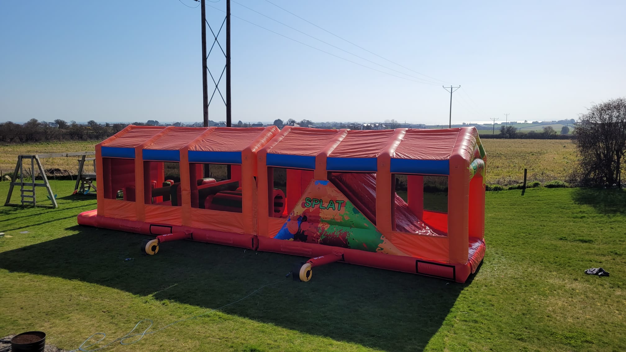 Splat Assault Course 55ft - Hire in Louth, Cavan, Meath, Monaghan ...