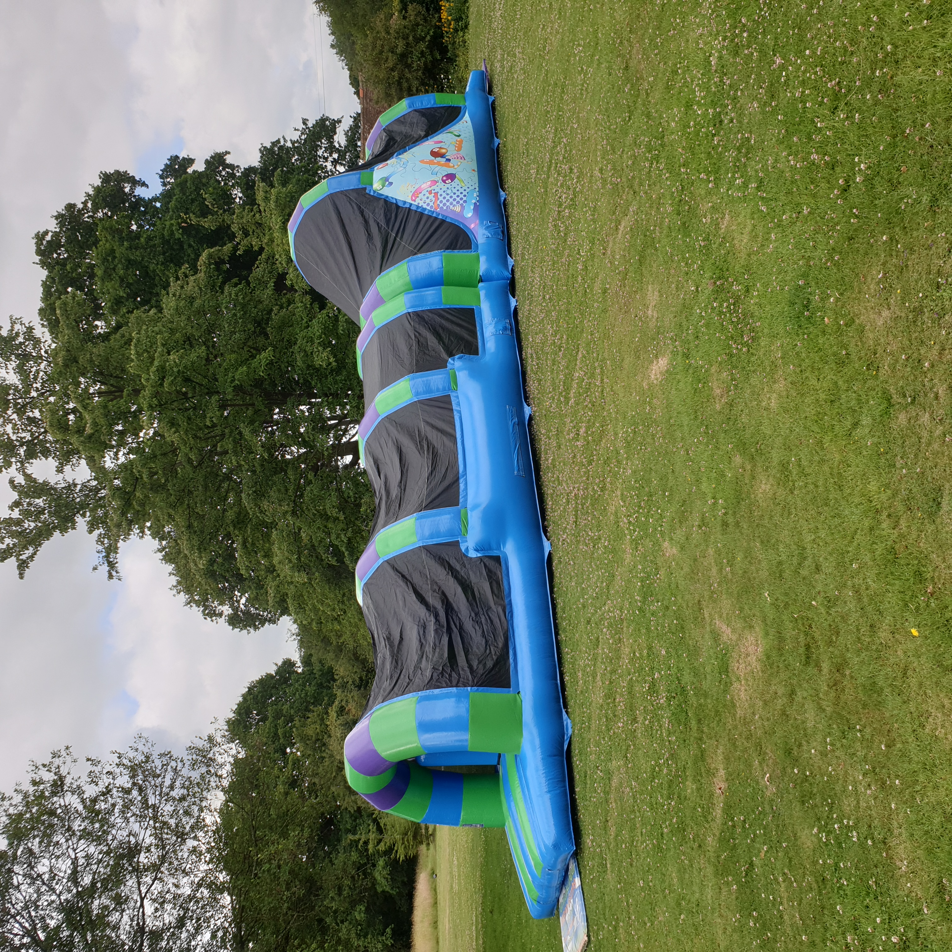 bouncy assault course hire