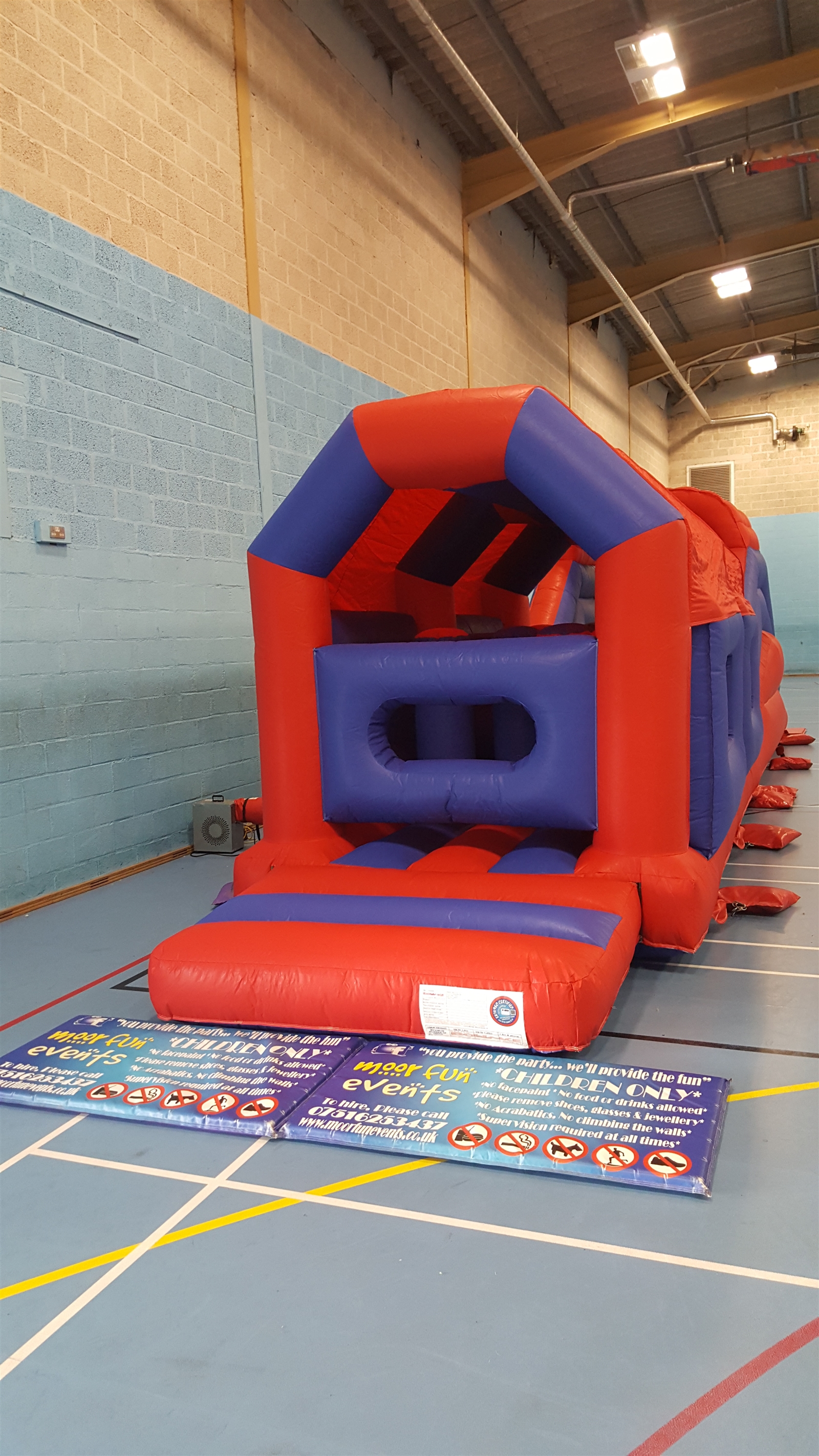 Obstacle course, assault course hire