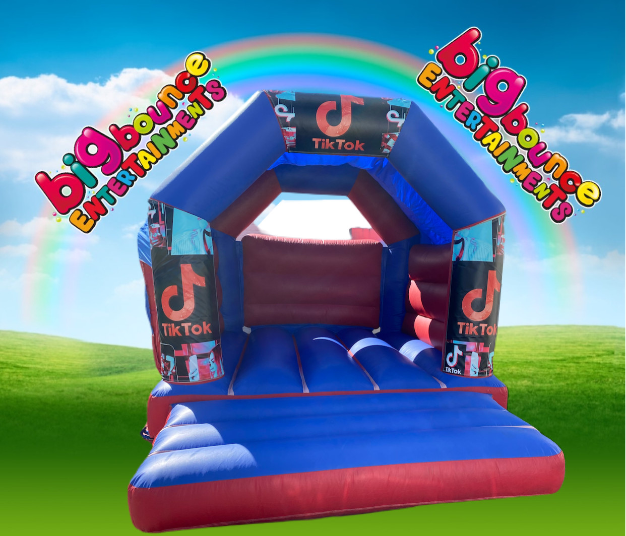 tiktok bouncy castle hire