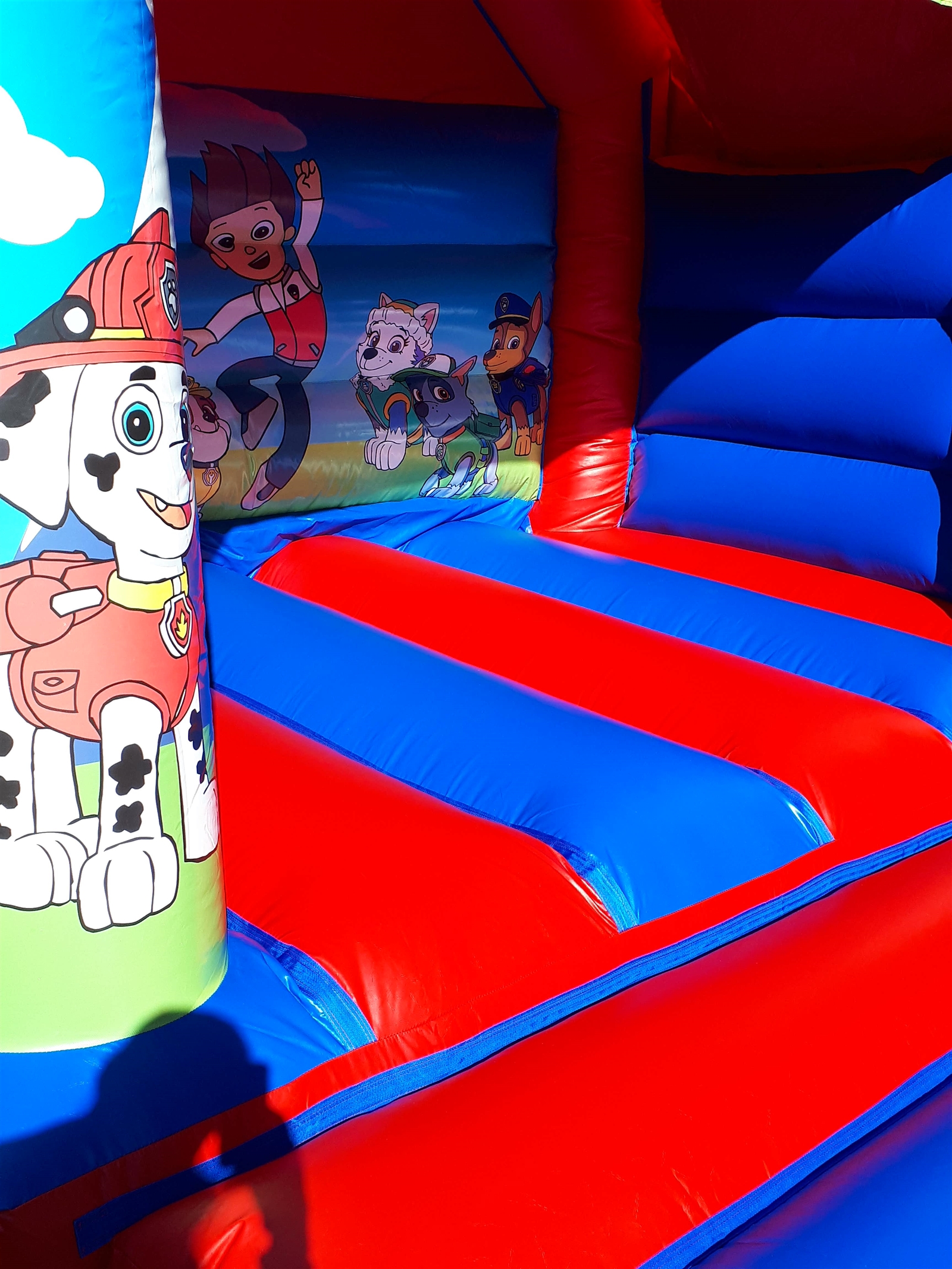 paw patrol bouncy castle