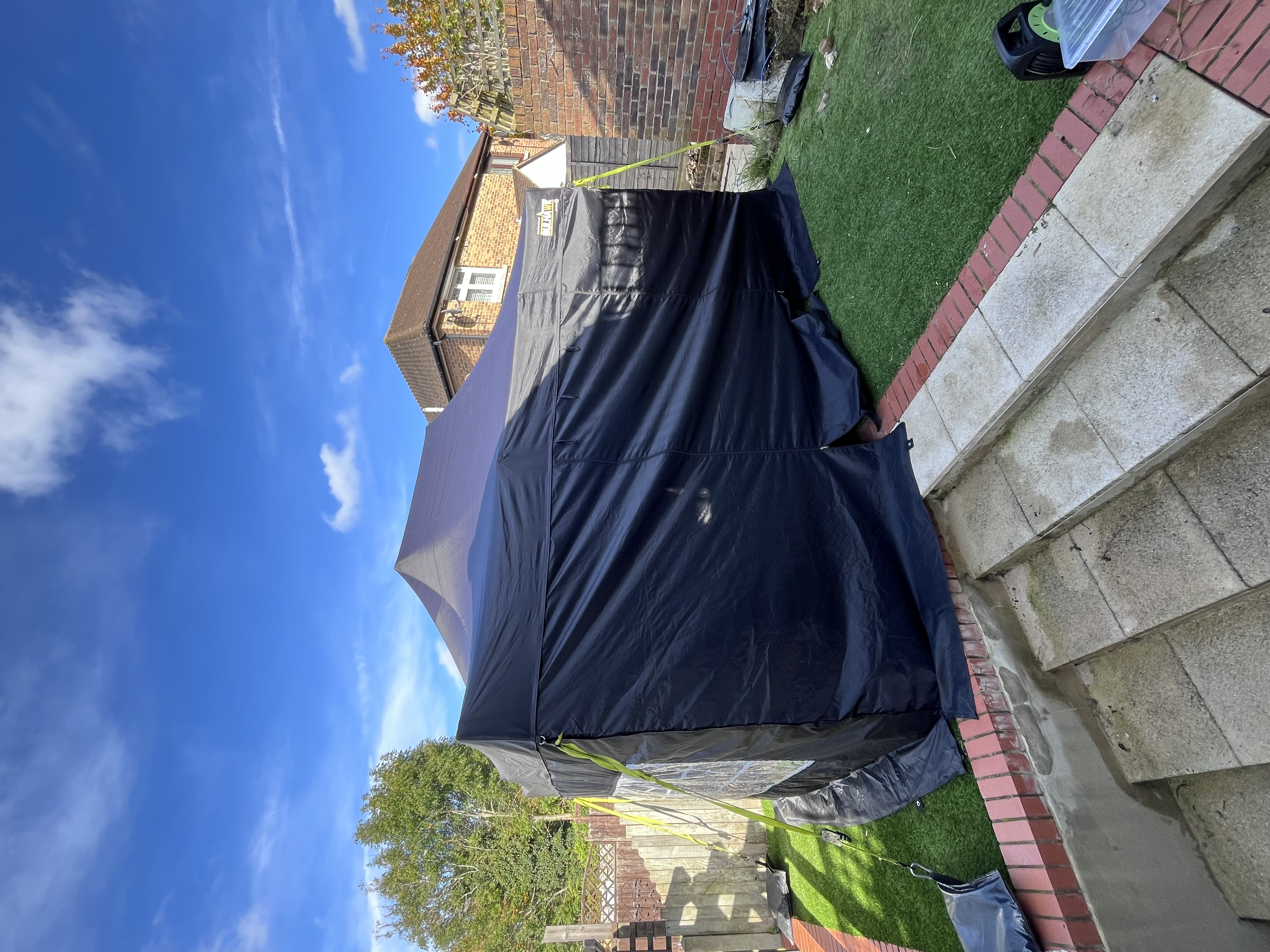 a2 4.5mx3m uv glow party rave tent gazebo inflatable - Hire in Ashford ...