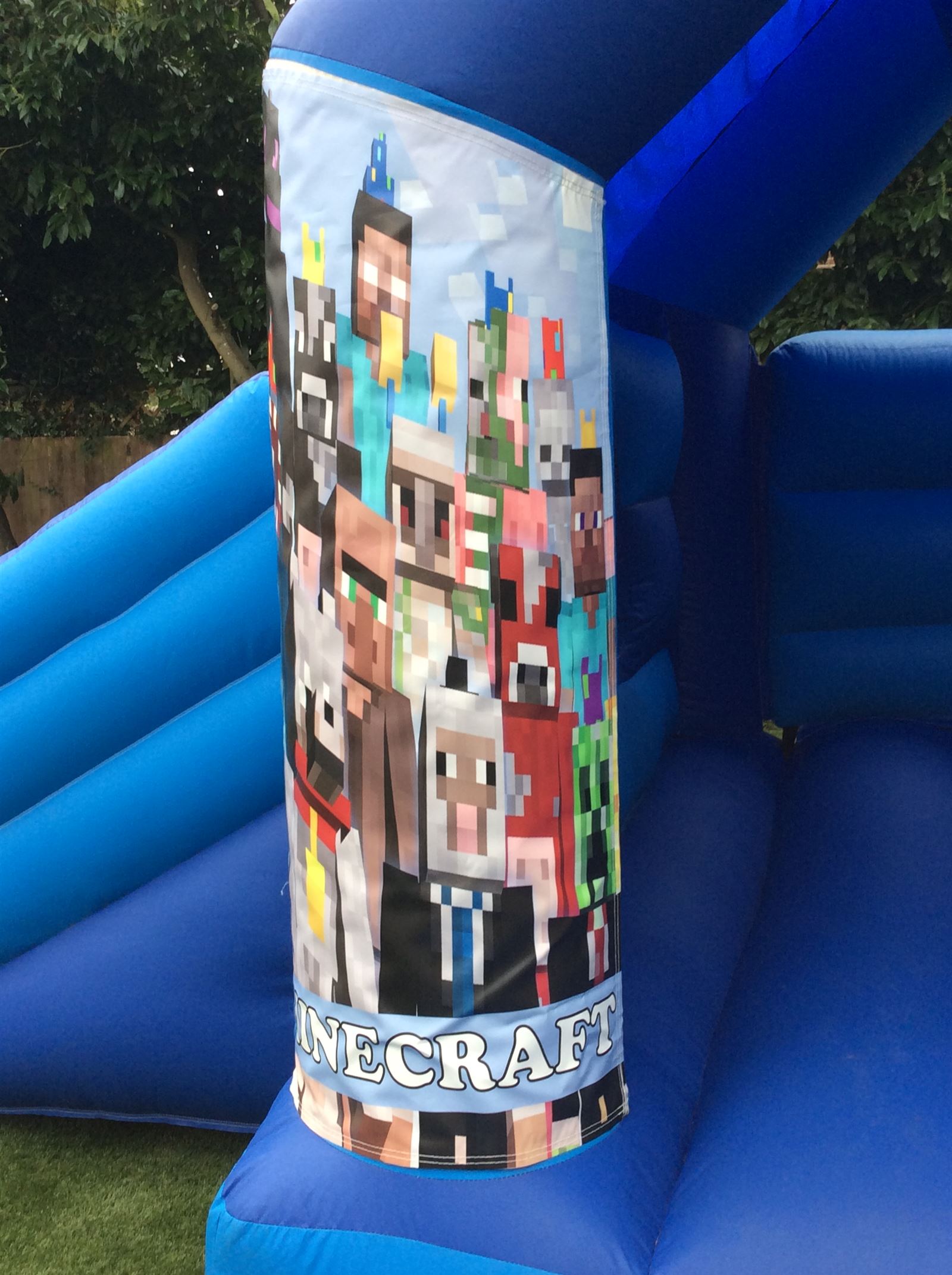 minecraft bouncy castle