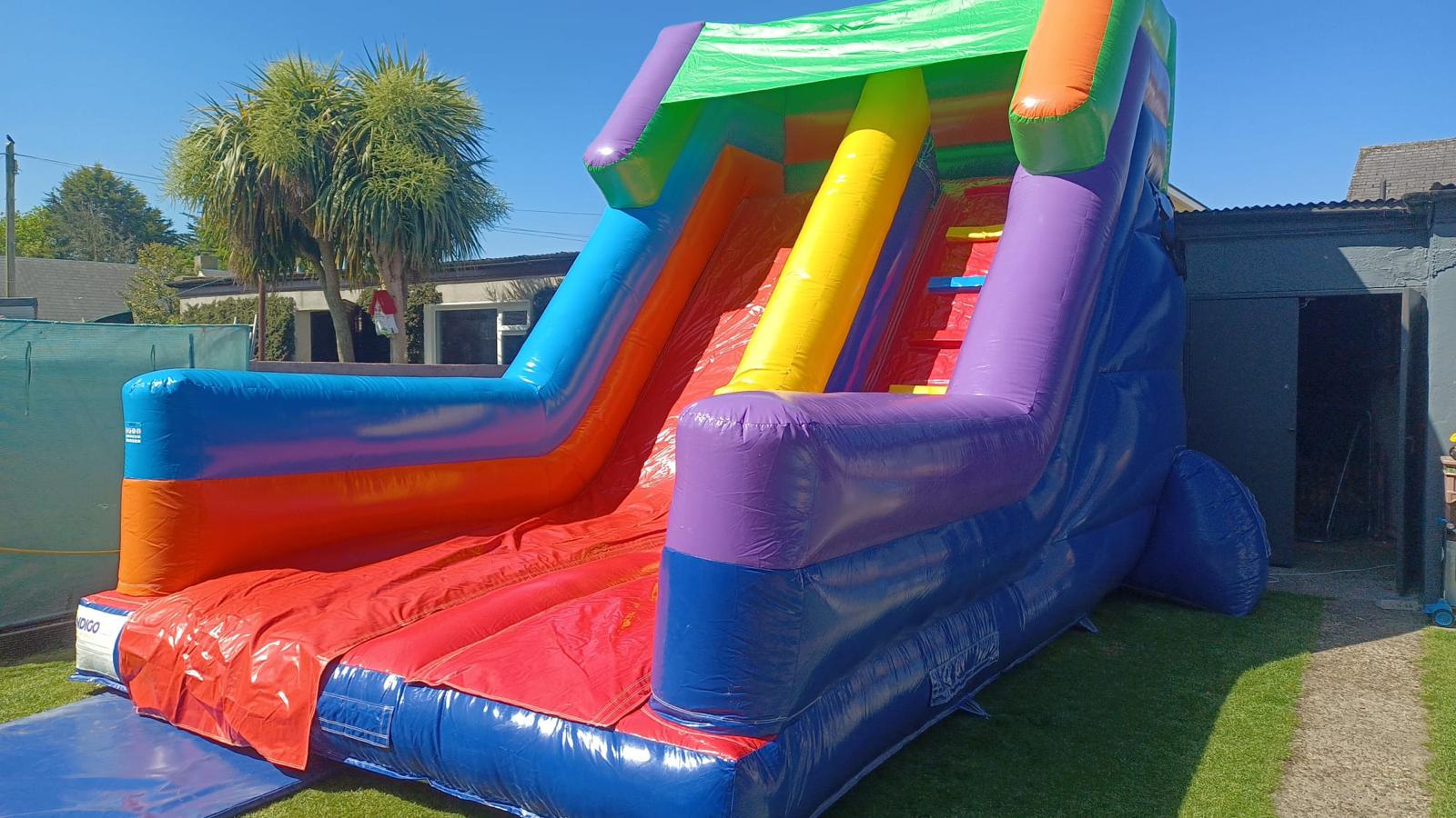 19ft Rainbow Mega Slide- SBC72