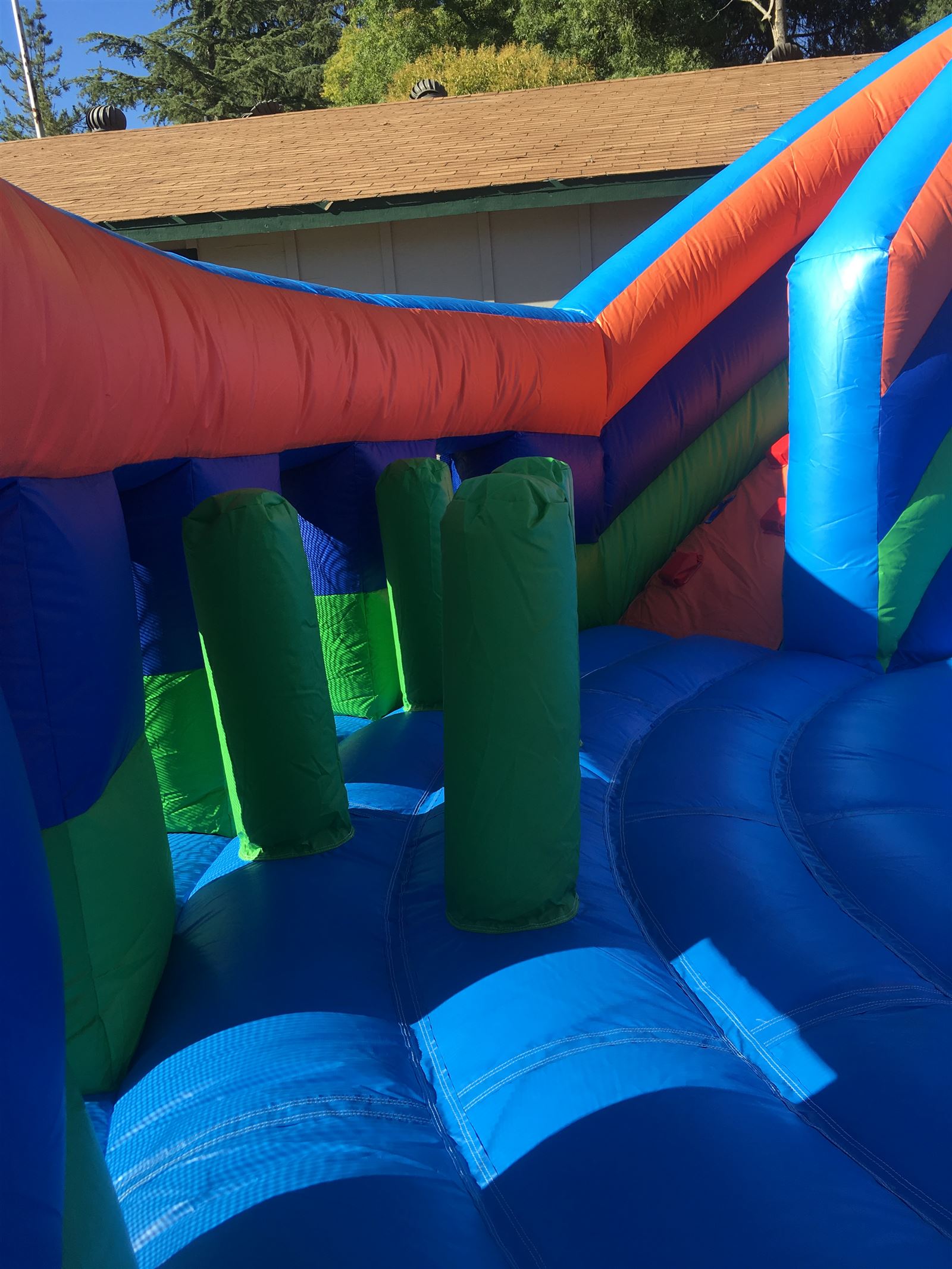Rocking Round Inflatable combo for rent Sacramento
