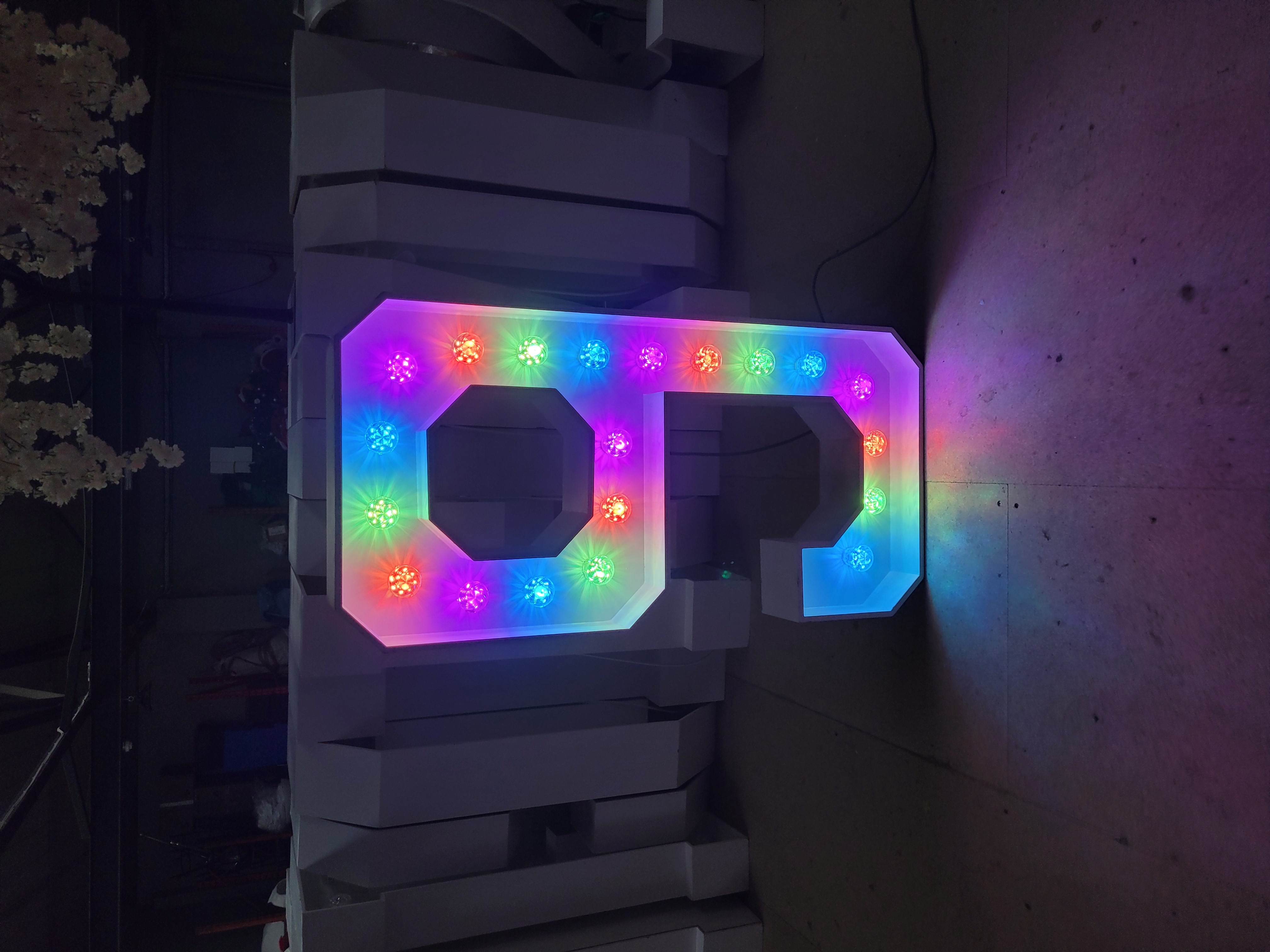 Wee Tait LED numbers