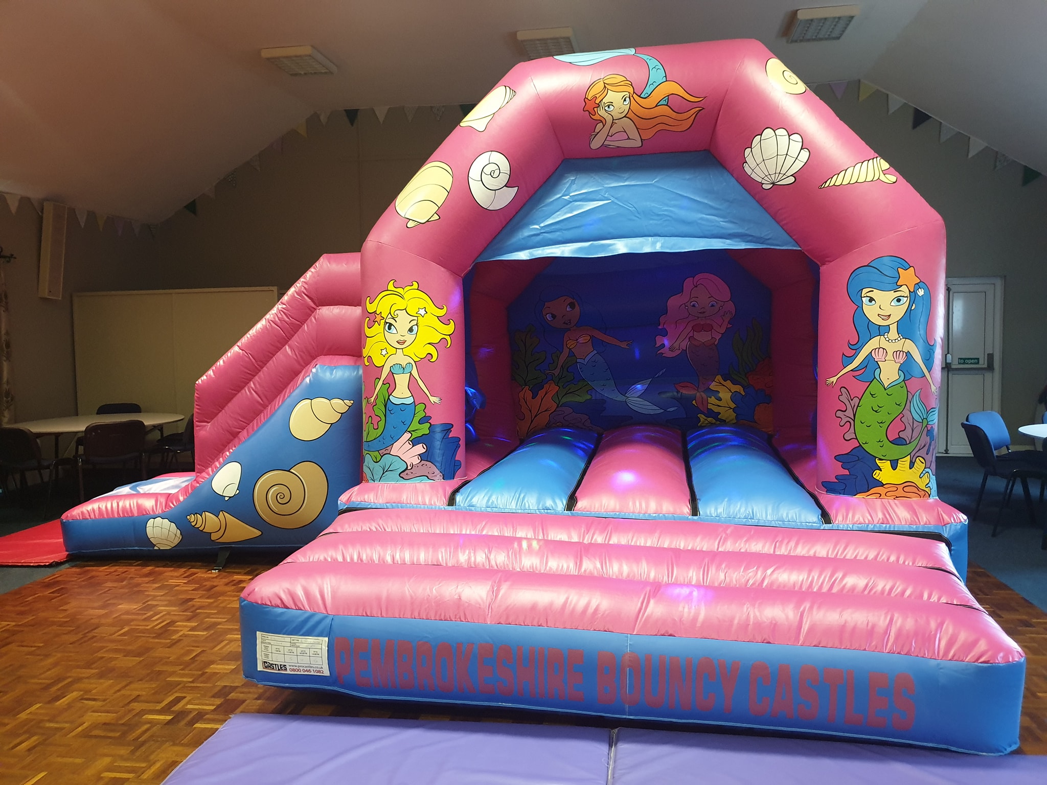Disco Inflatables Best Bouncy Castle Hire service in Pembrokeshire