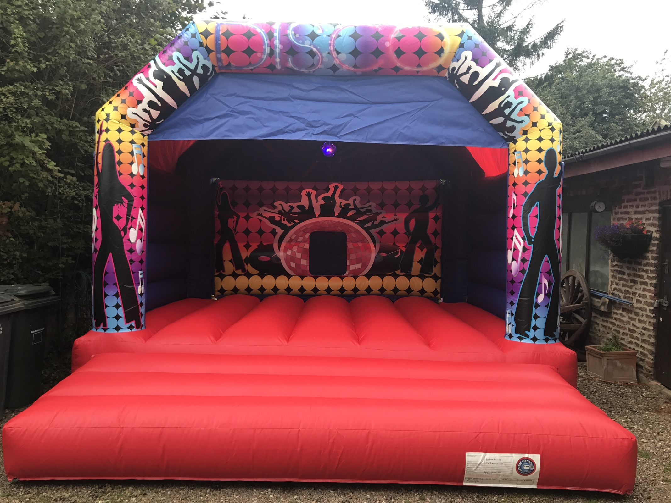 15ft X 15ft Adult Disco Castle Bouncy Castle Hire In Selby York Goole 15ft-x-15ft-adult-disco-castle-bouncy-castle-hire-in-selby-york-goole