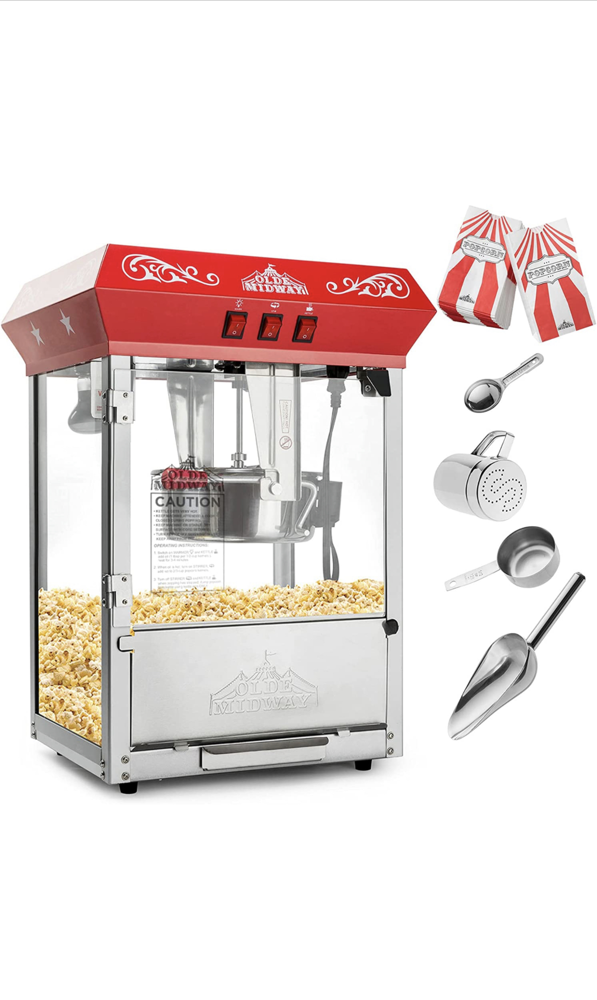 Popcorn Machine - Hire in fl | party time party rentals
