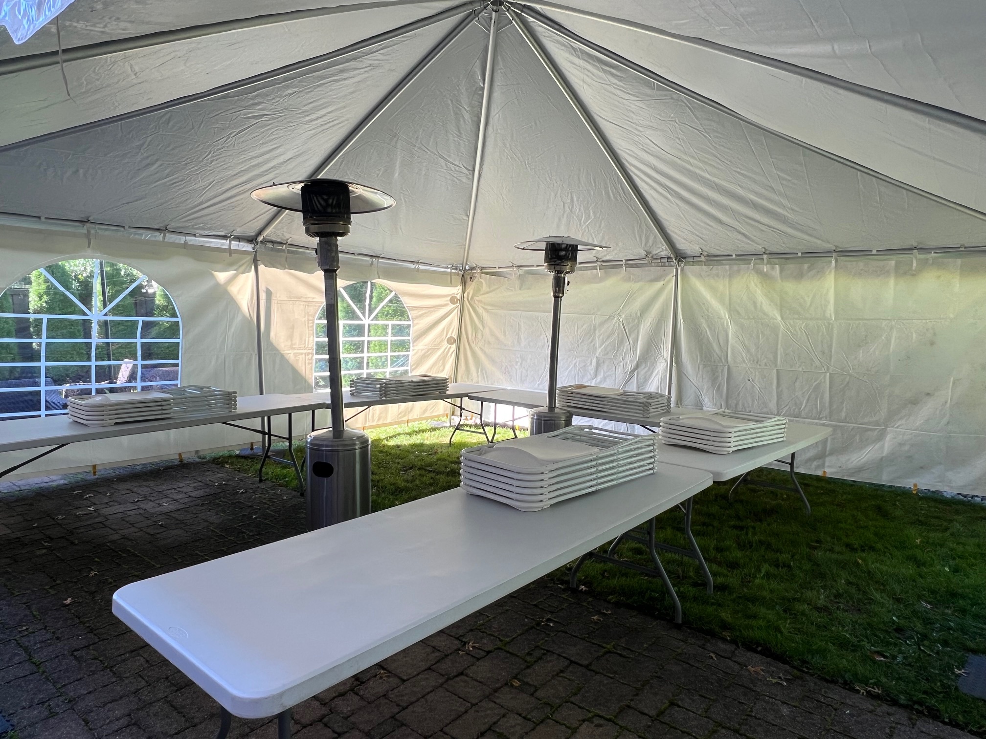 In Rectangle Rent 8’ Rectangular Table - Party Rentals in New Jersey | Good Time Charlie ...