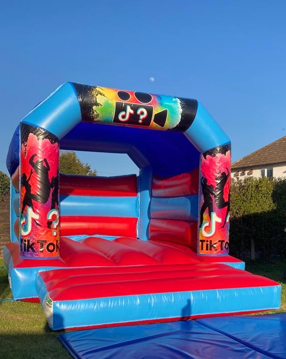 tiktok bouncy castle hire