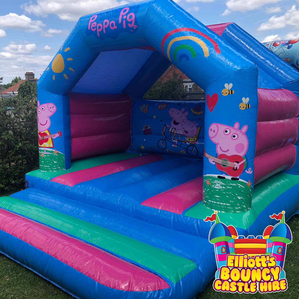 peppa pig bouncy castle hire