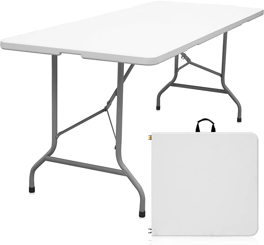 White Folding Tables Best Rent service in Pa Tumble N Bounce Llc