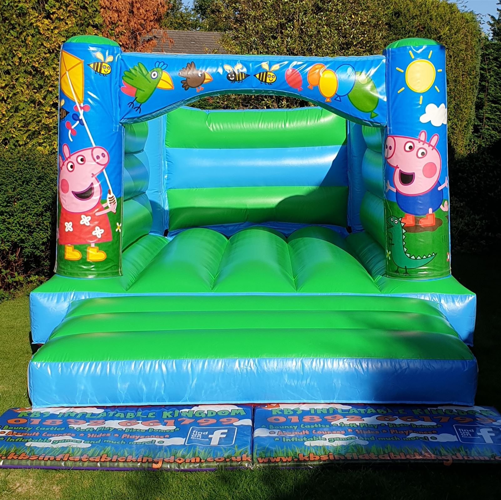 peppa pig bouncy castle hire