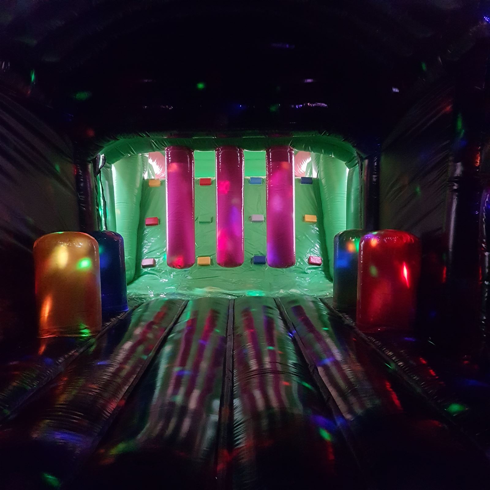 disco obstacle course