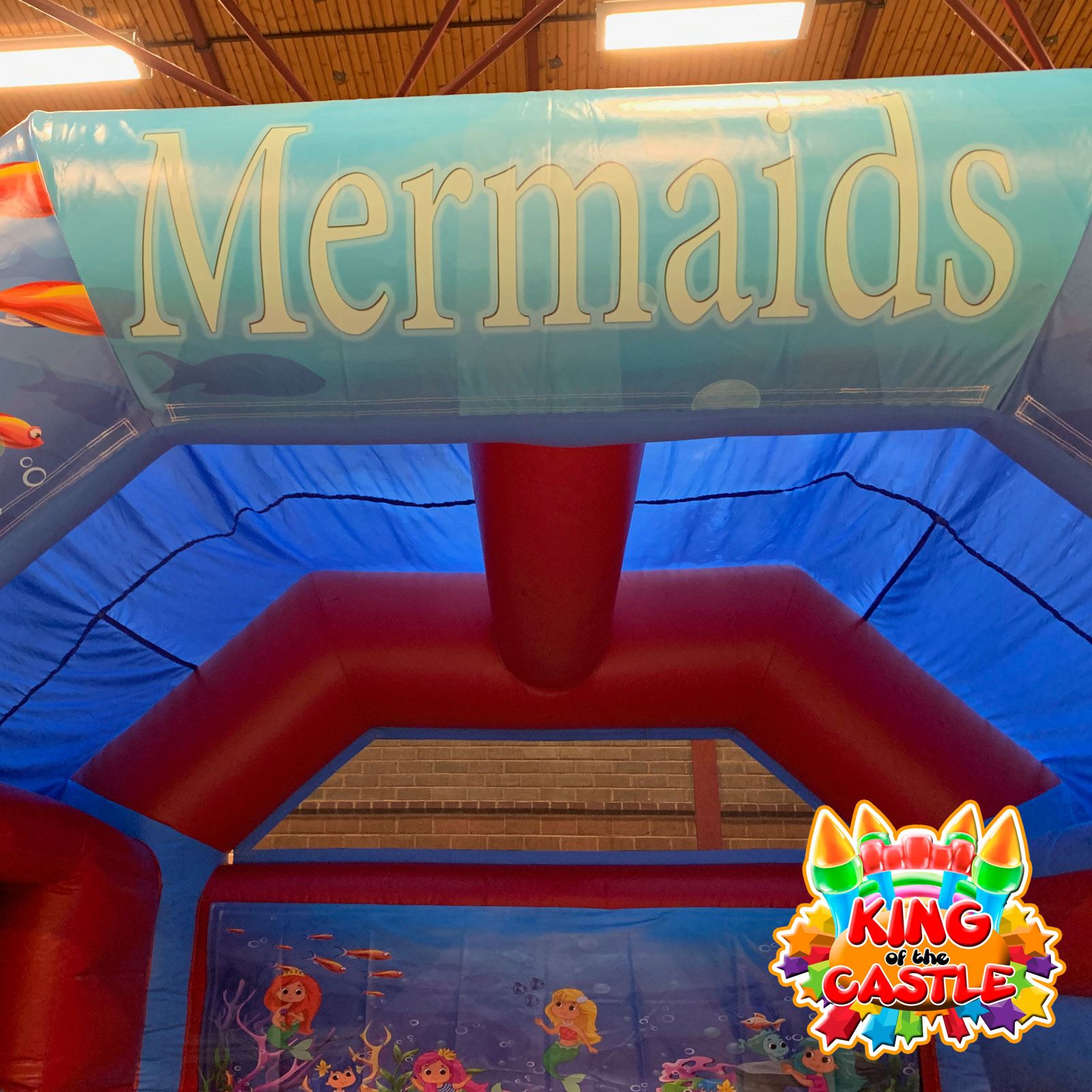 mermaid jumping castle hire