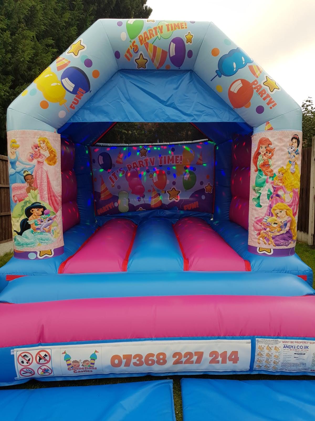 disco bouncy castles