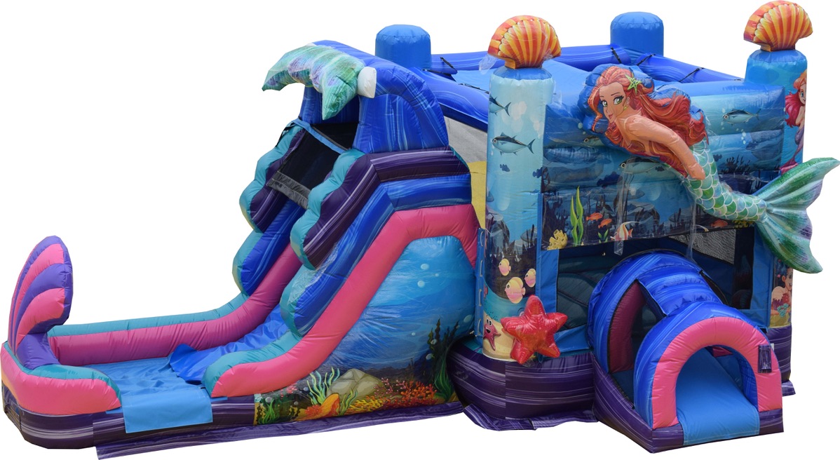 Combo Bounce Houses (Wet and Dry) Rent in South Carolina Morton