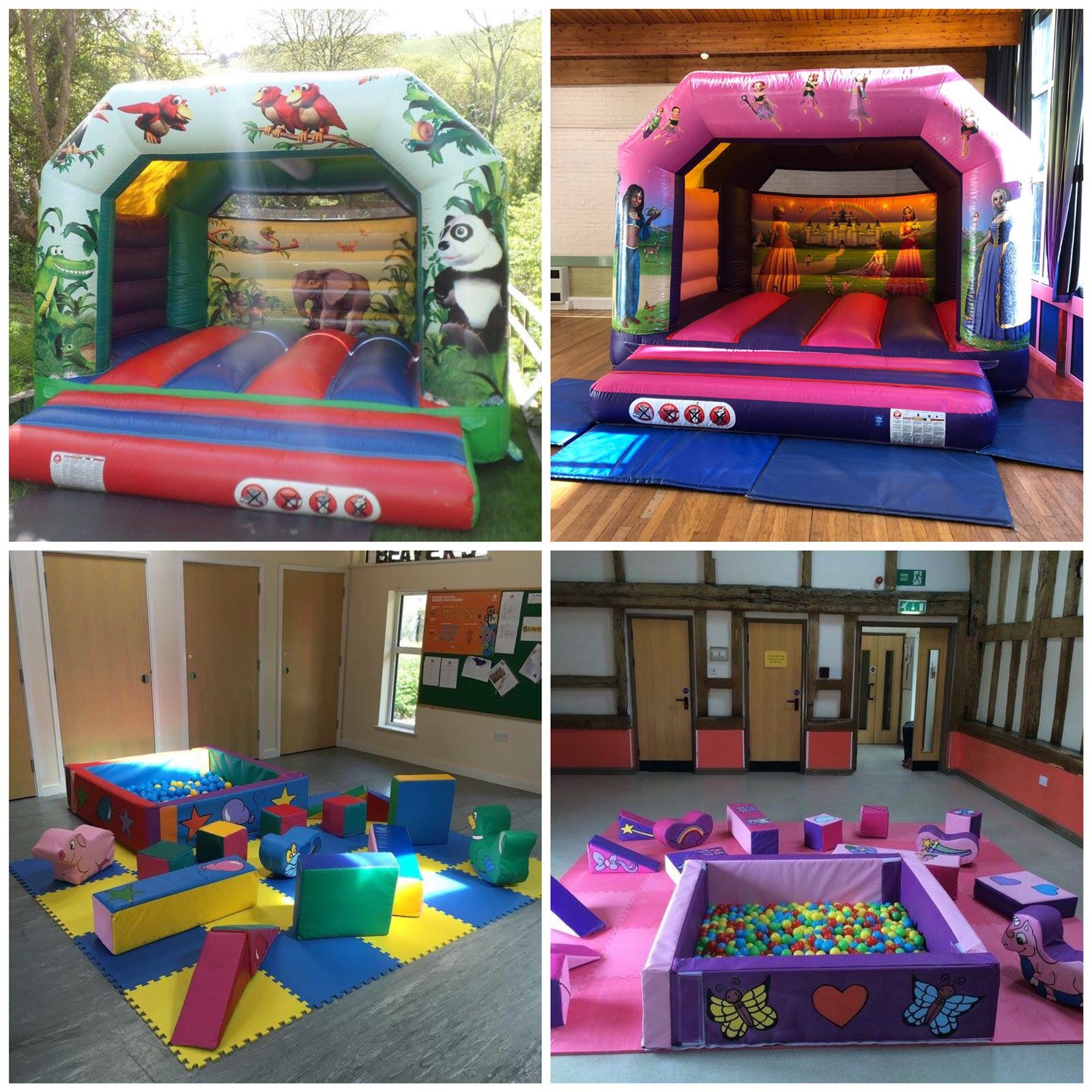 Soft Play Packages Bouncy Castle Hire in Crawley, West Sussex Ricks