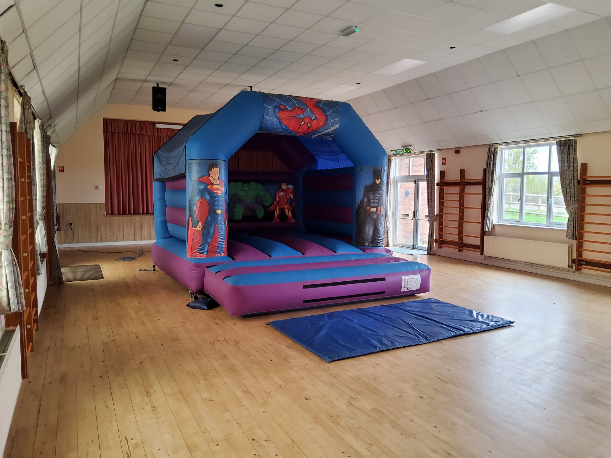 Abberley Village Hall Bouncy Castle Hire in Worcestershire in