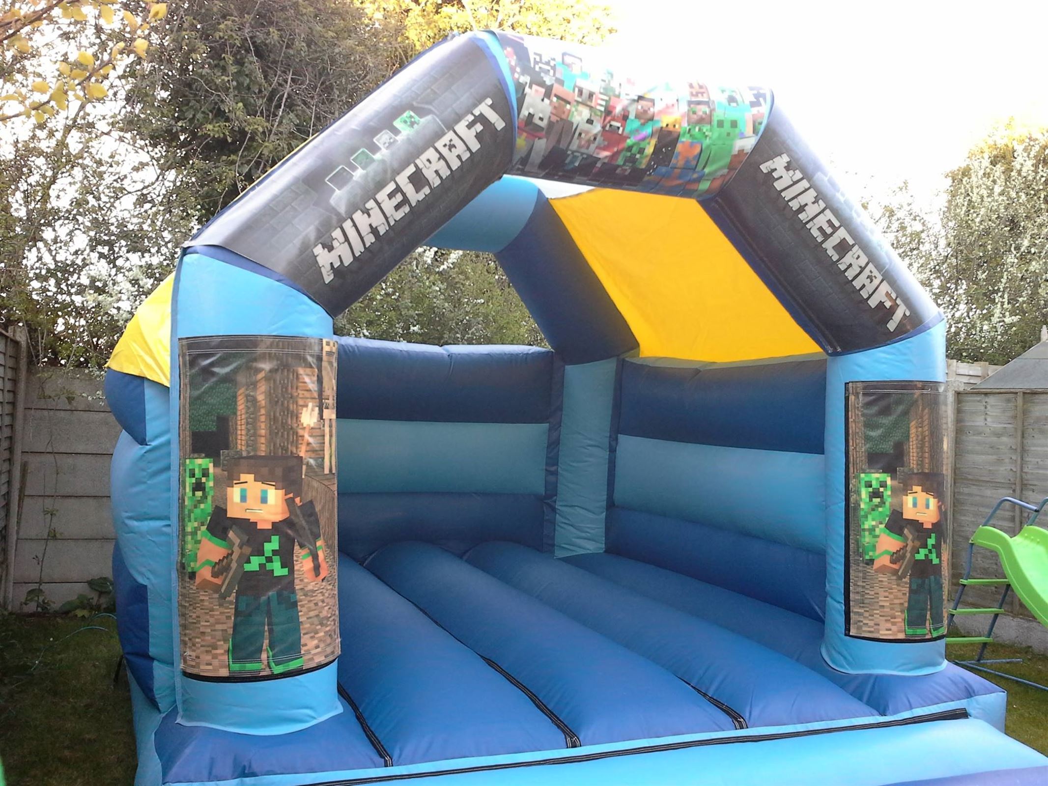 minecraft bouncy castle