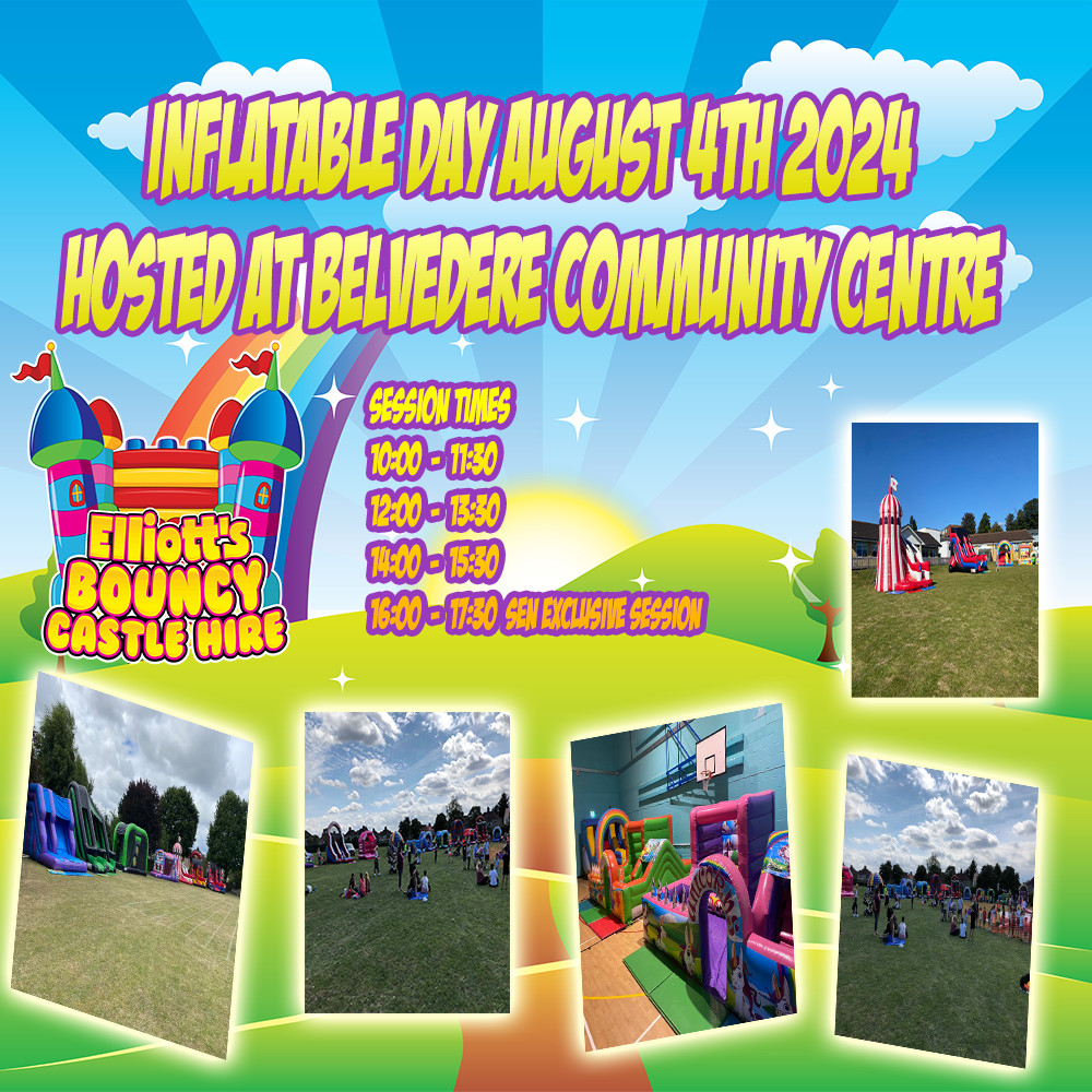 Inflatable Fun Day Belvedere Community Centre