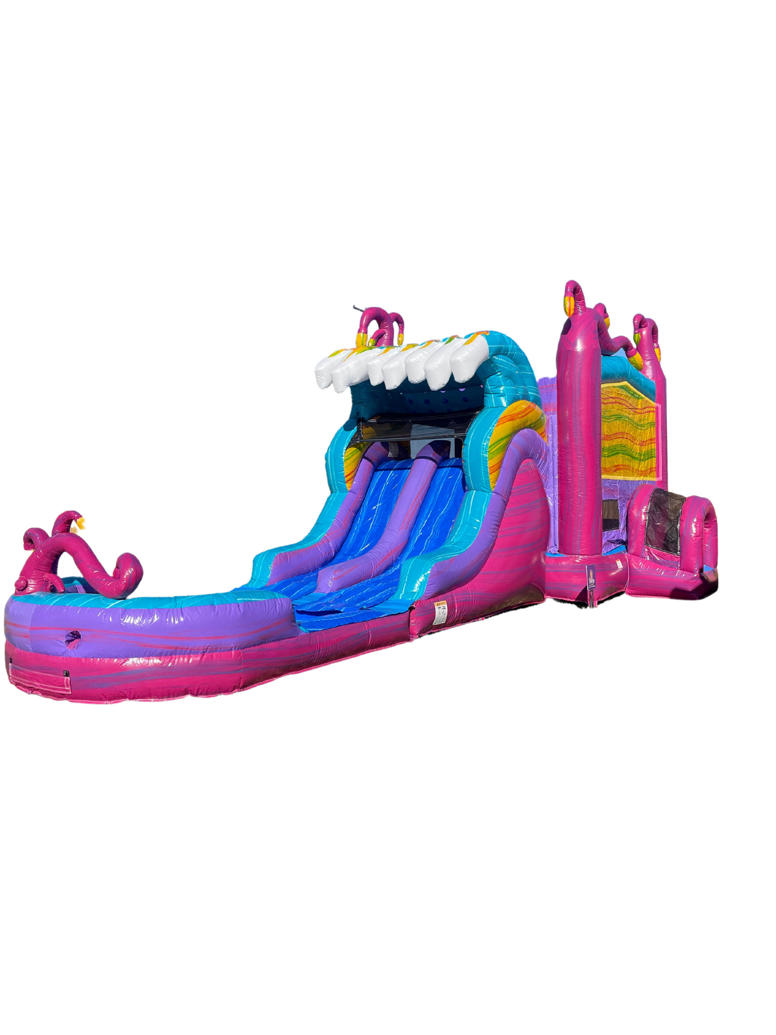 Mysterious Jungle Combo ( Wet or Dry Slide ) Best Bounce House and