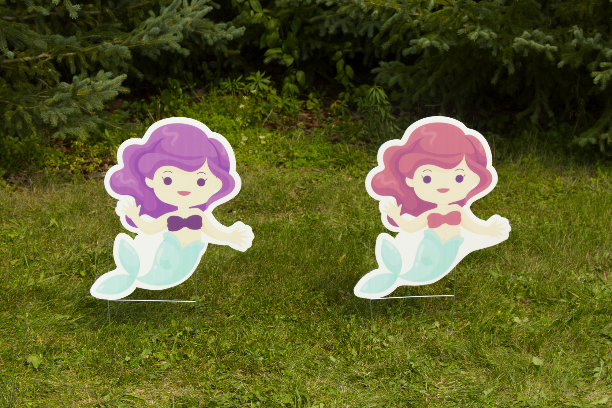 Characters you can add to customize your yard card Yard Card