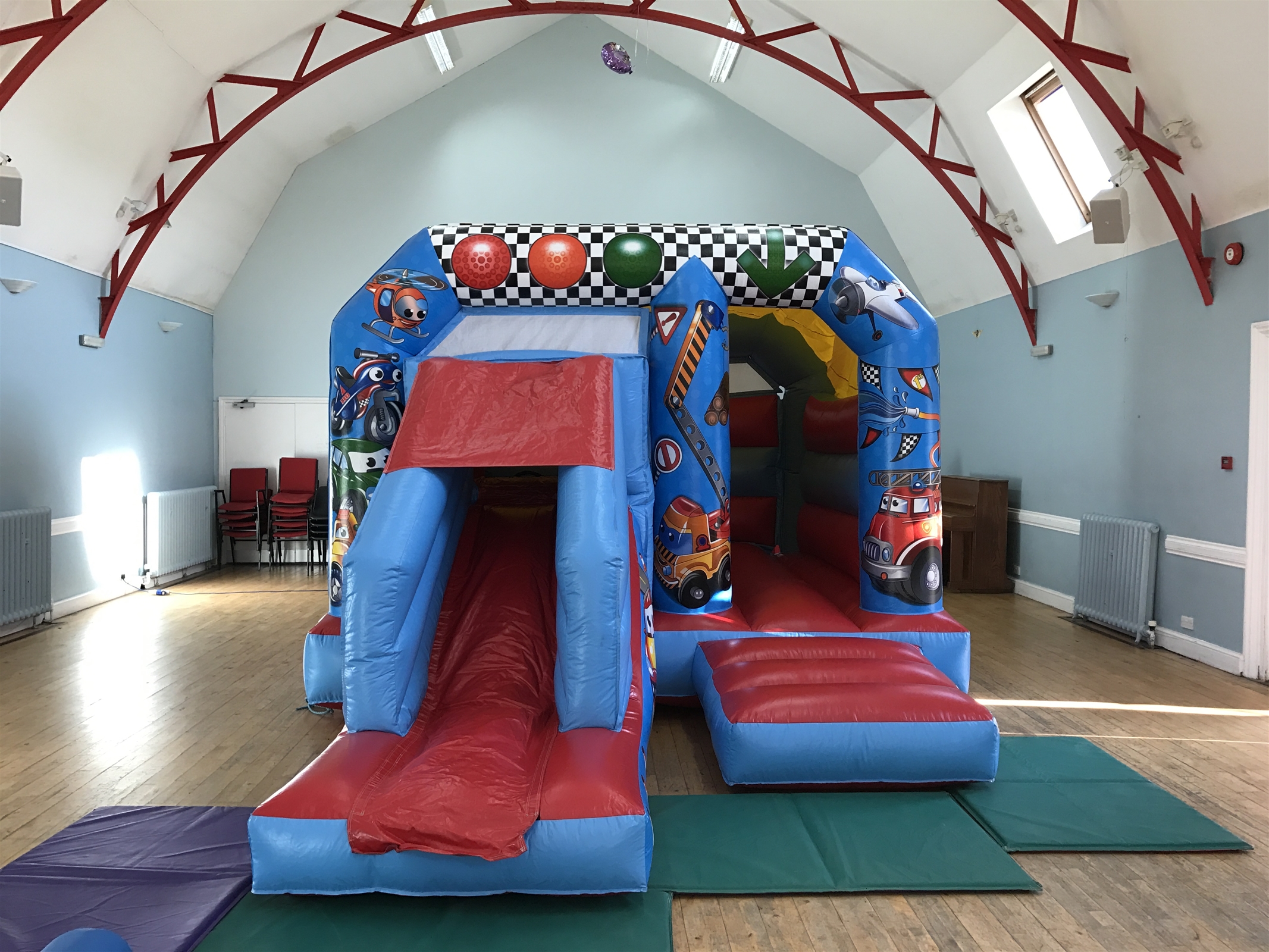 Traffic Bounce & Slide Hire Hastings Bexhill Eastbourne Rye