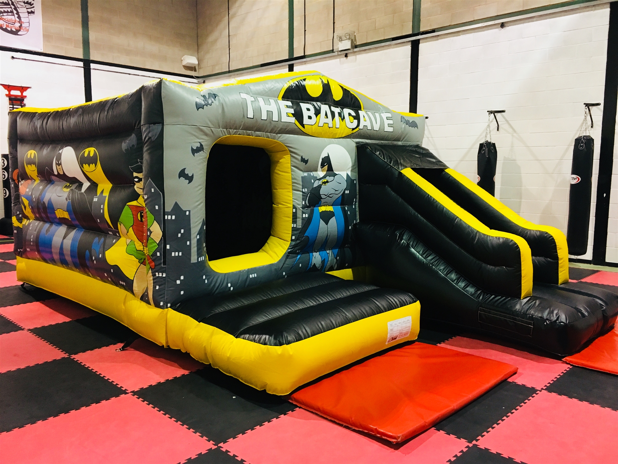 Batman bouncy castle hire Walsall, Duldey, Cannock, Sutton Coldfield