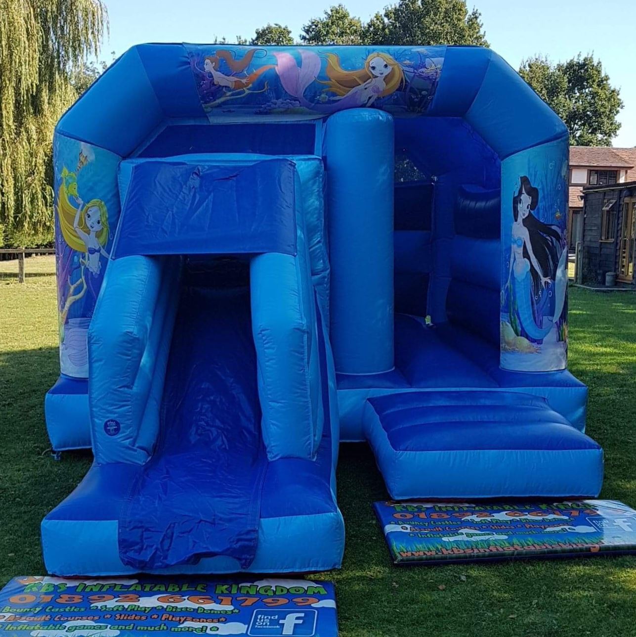 mermaid jumping castle hire