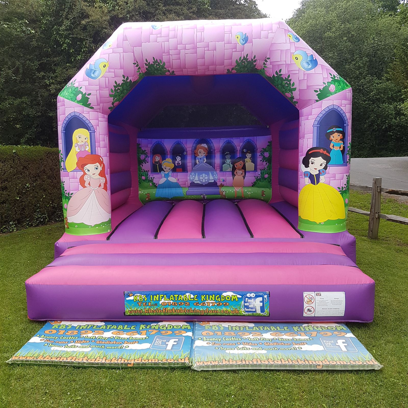 princess bouncy castles