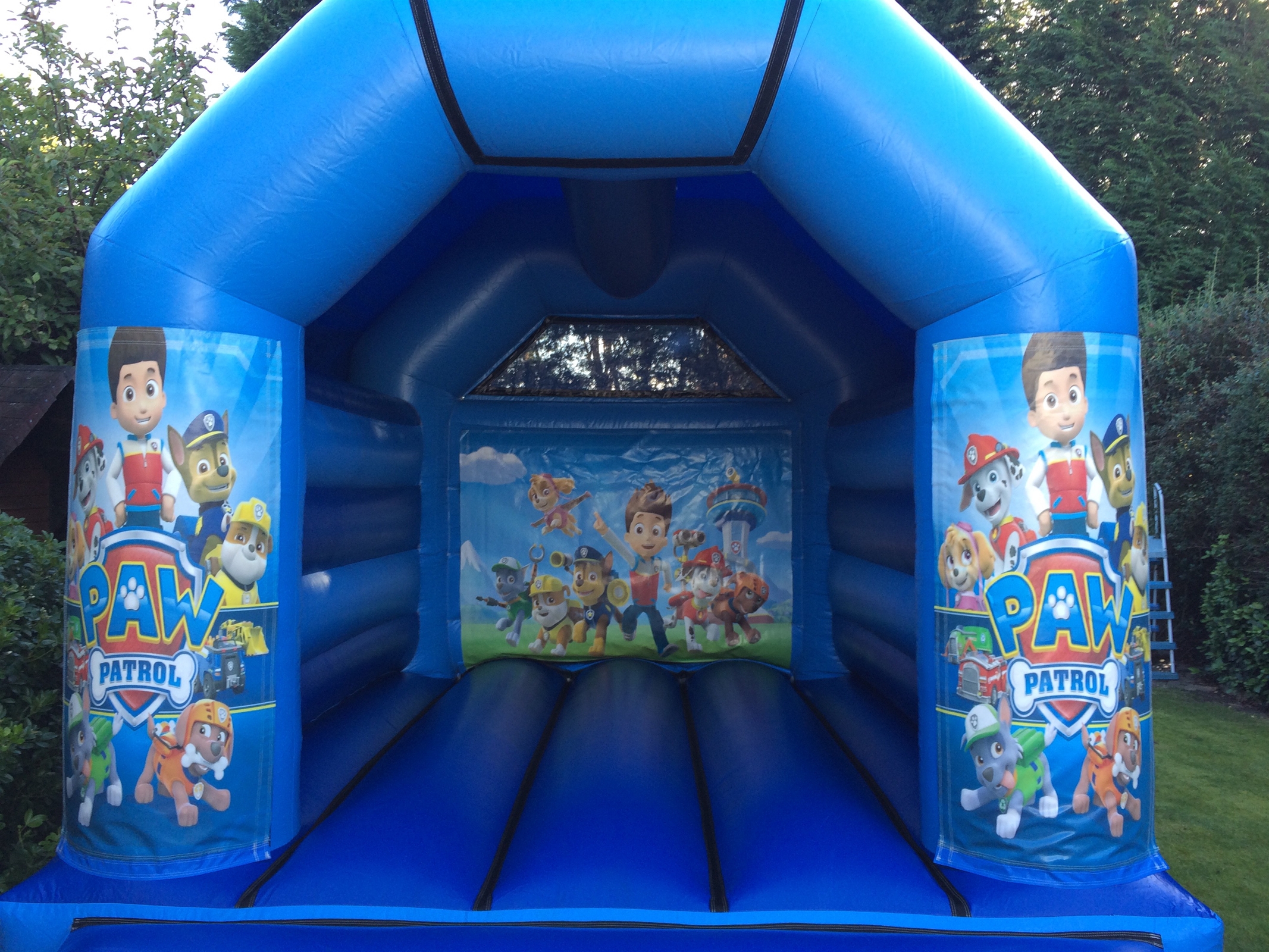 paw patrol bouncy castle