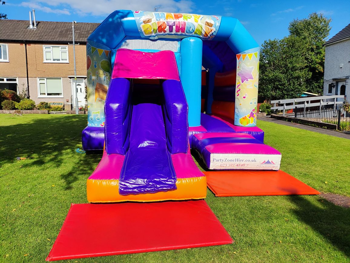 Happy Birthday Best Bouncy Castle & Gazebo Hire service in Glasgow