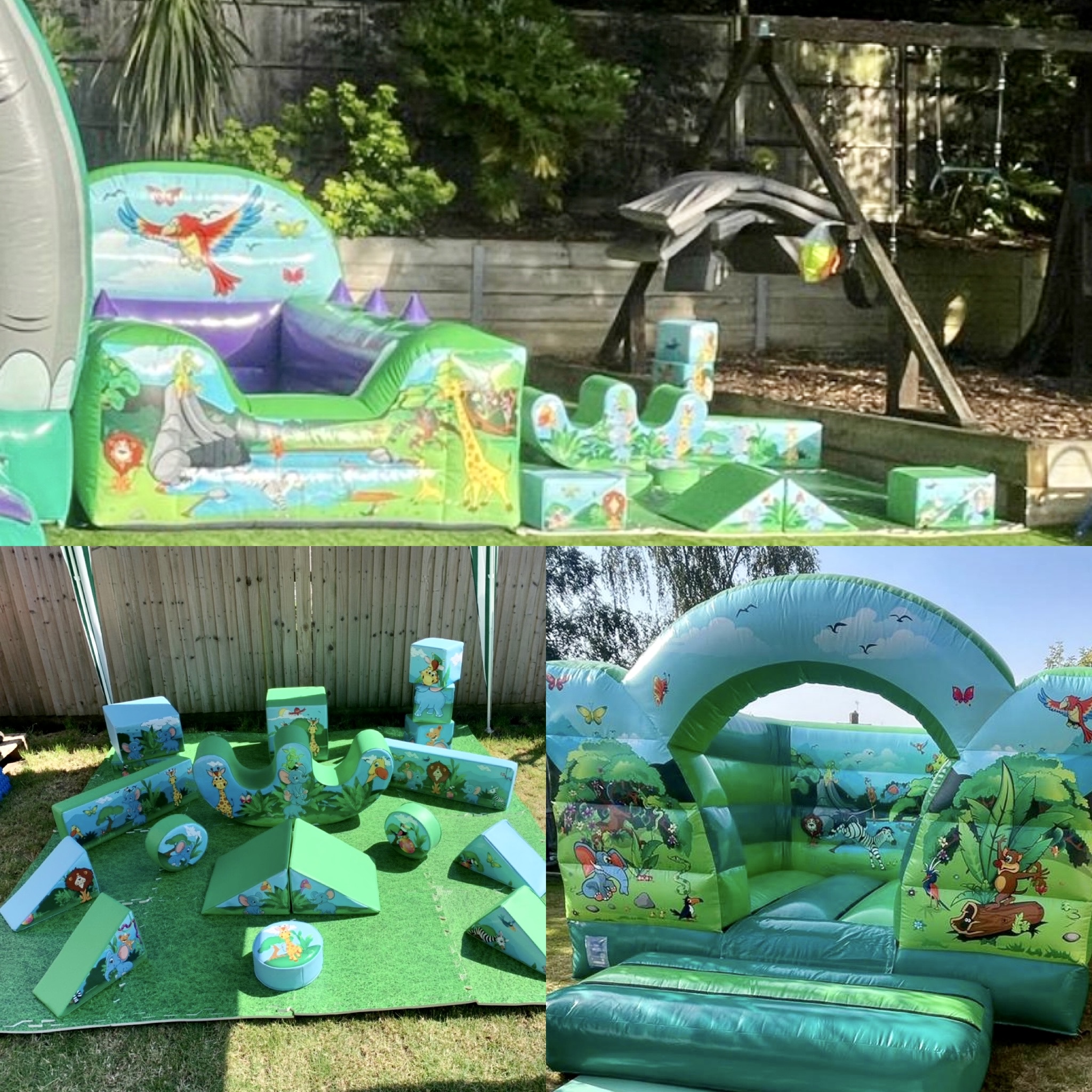 Jungle Bouncy Castles & Soft Play Hire Brentwood & Essex