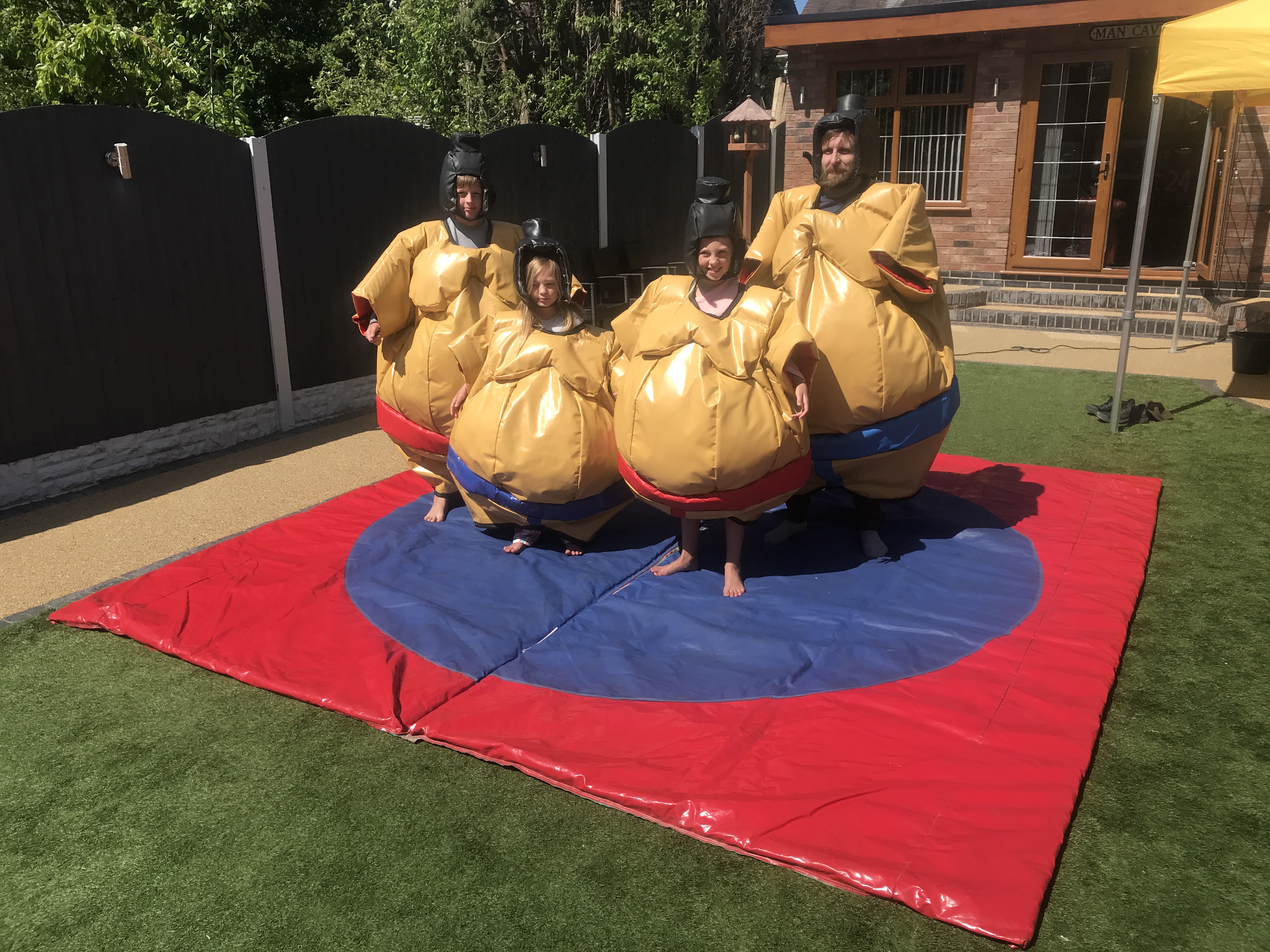 Kids Sumo Suits And Mat Bouncy Castle Hire In Wolverhampton Walsall