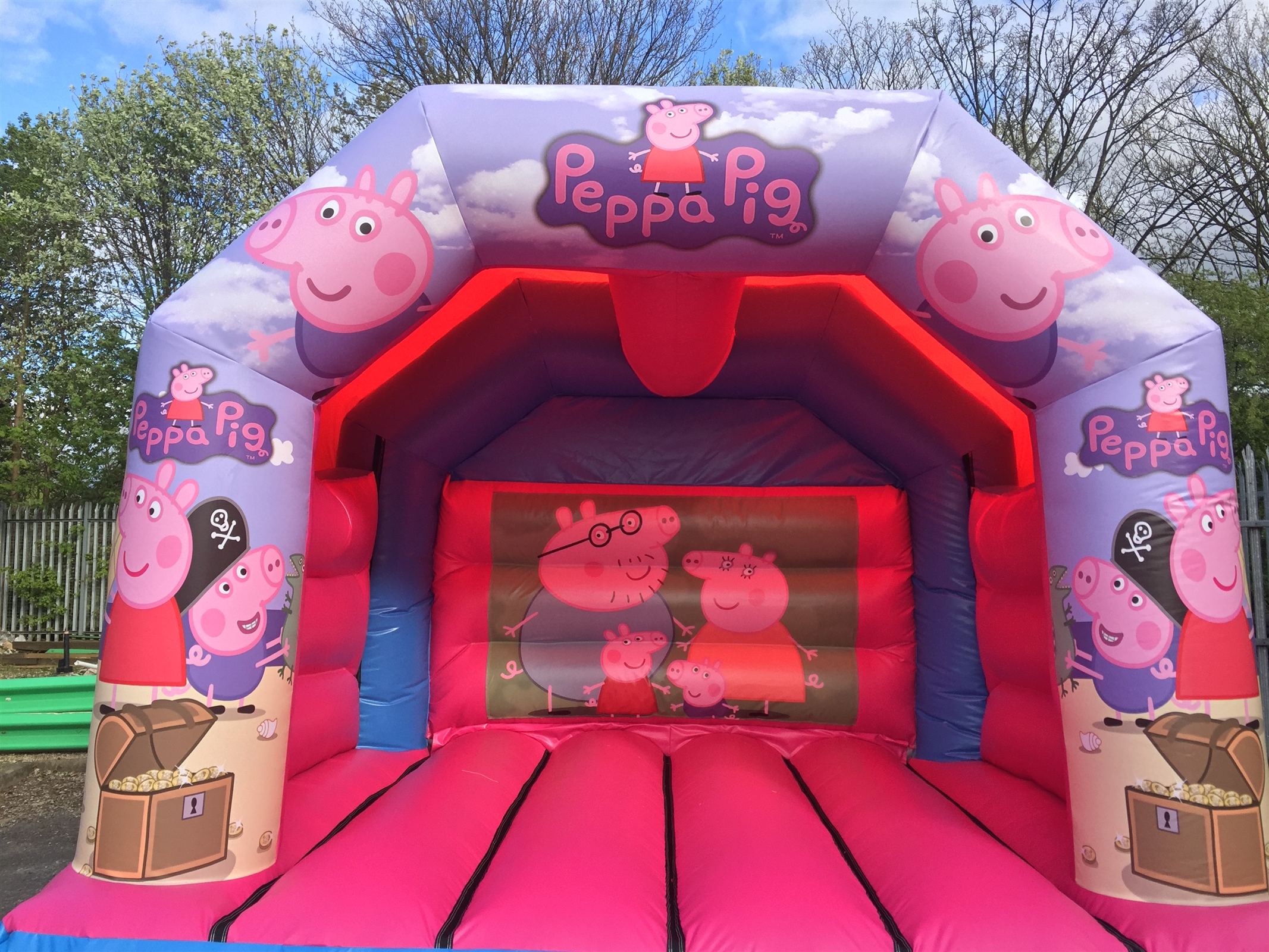 peppa pig bouncy castle hire