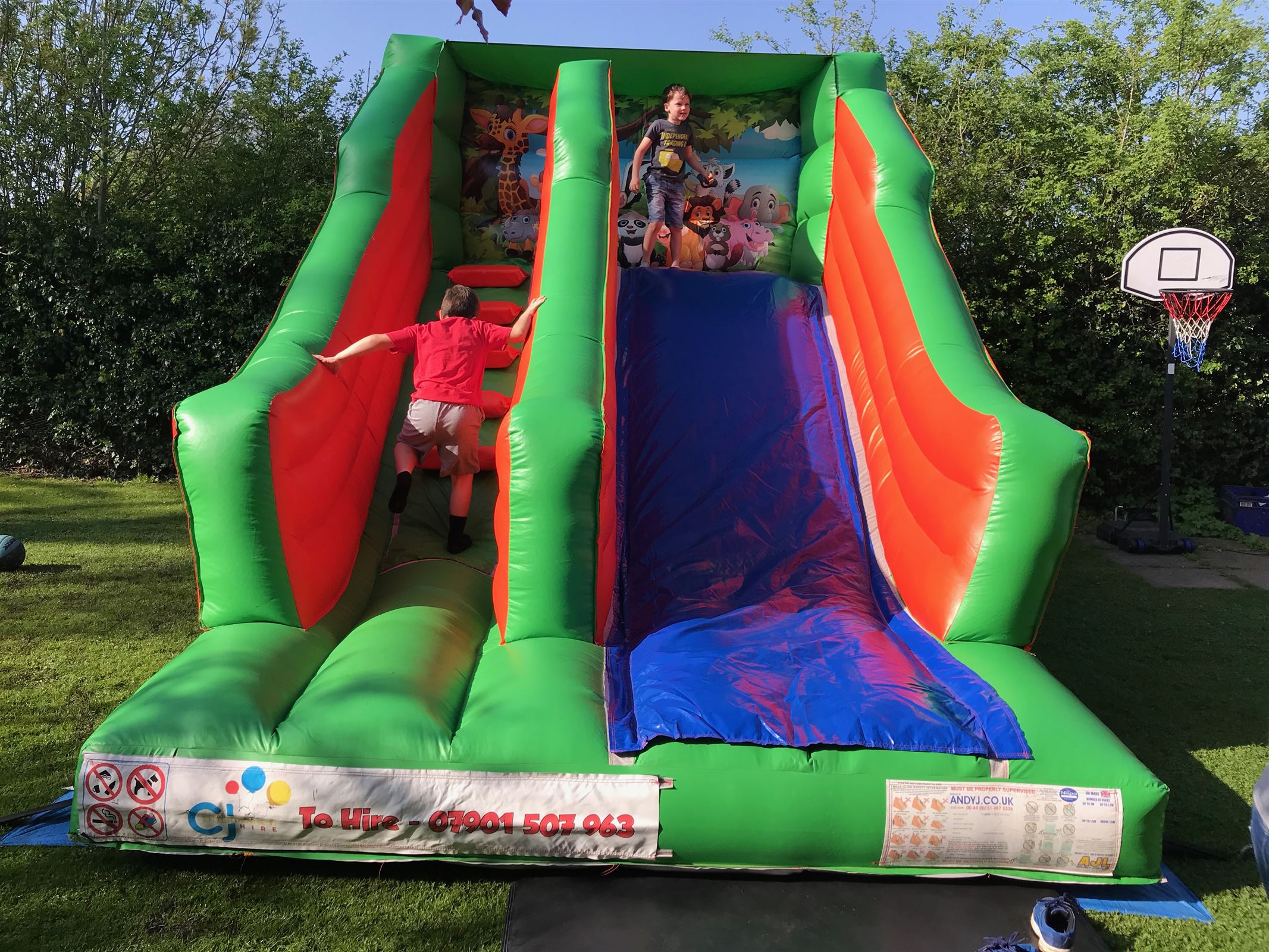 aj bouncy castle hire